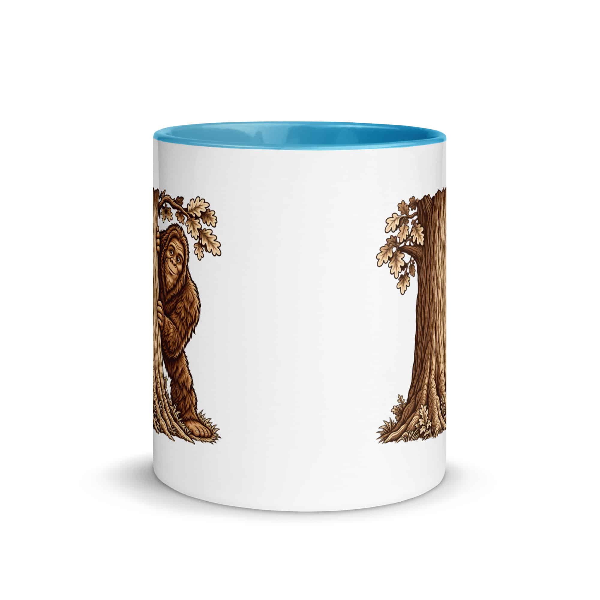 Hide and Seek Bigfoot Color Inside Mug