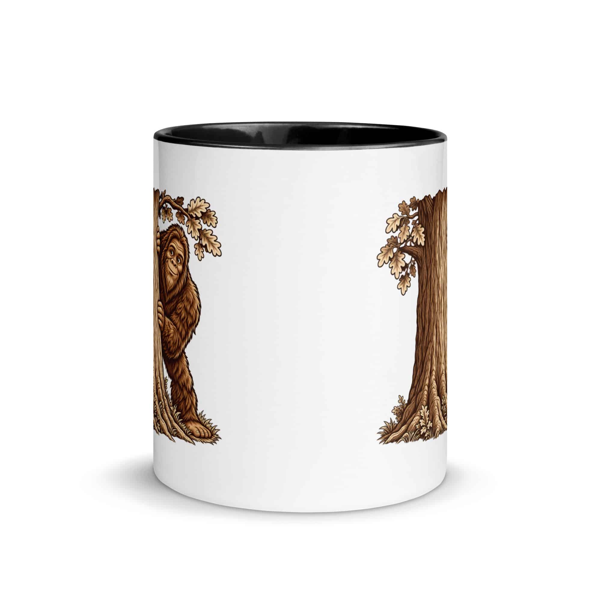 Hide and Seek Bigfoot Color Inside Mug
