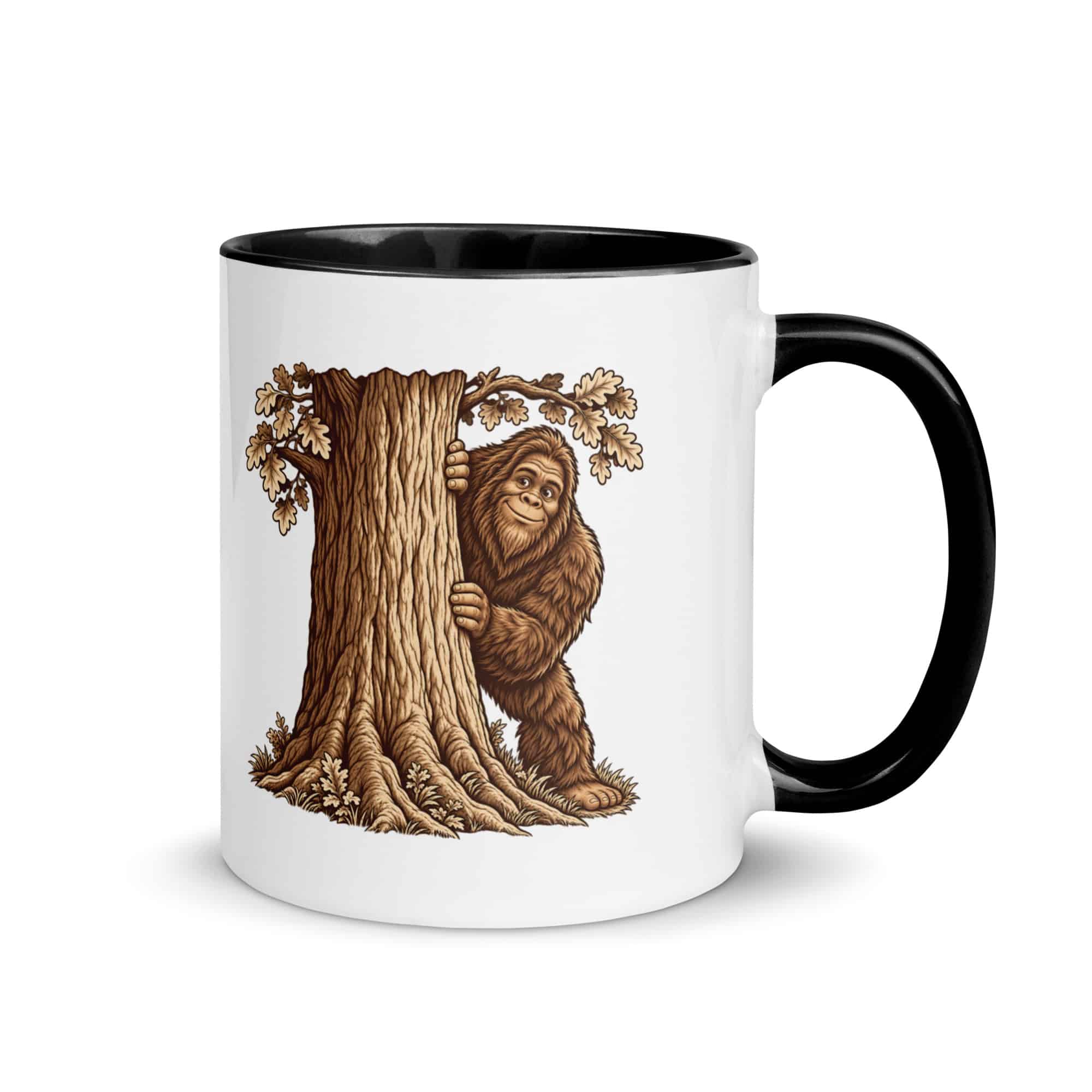 Hide and Seek Bigfoot Color Inside Mug