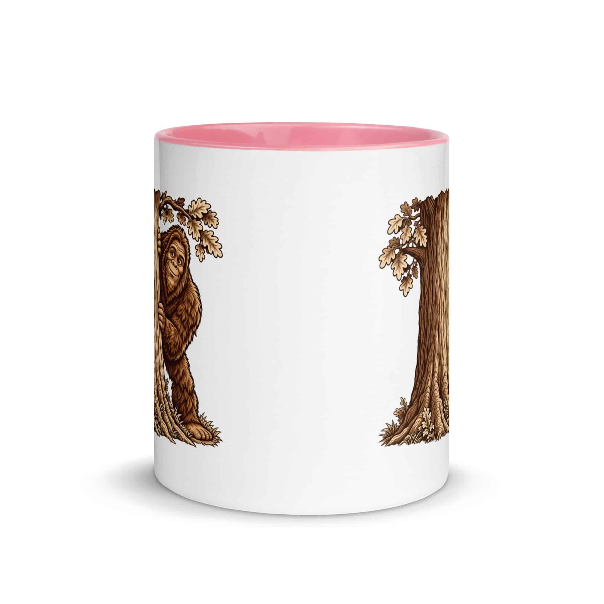 Hide and Seek Bigfoot Color Inside Mug