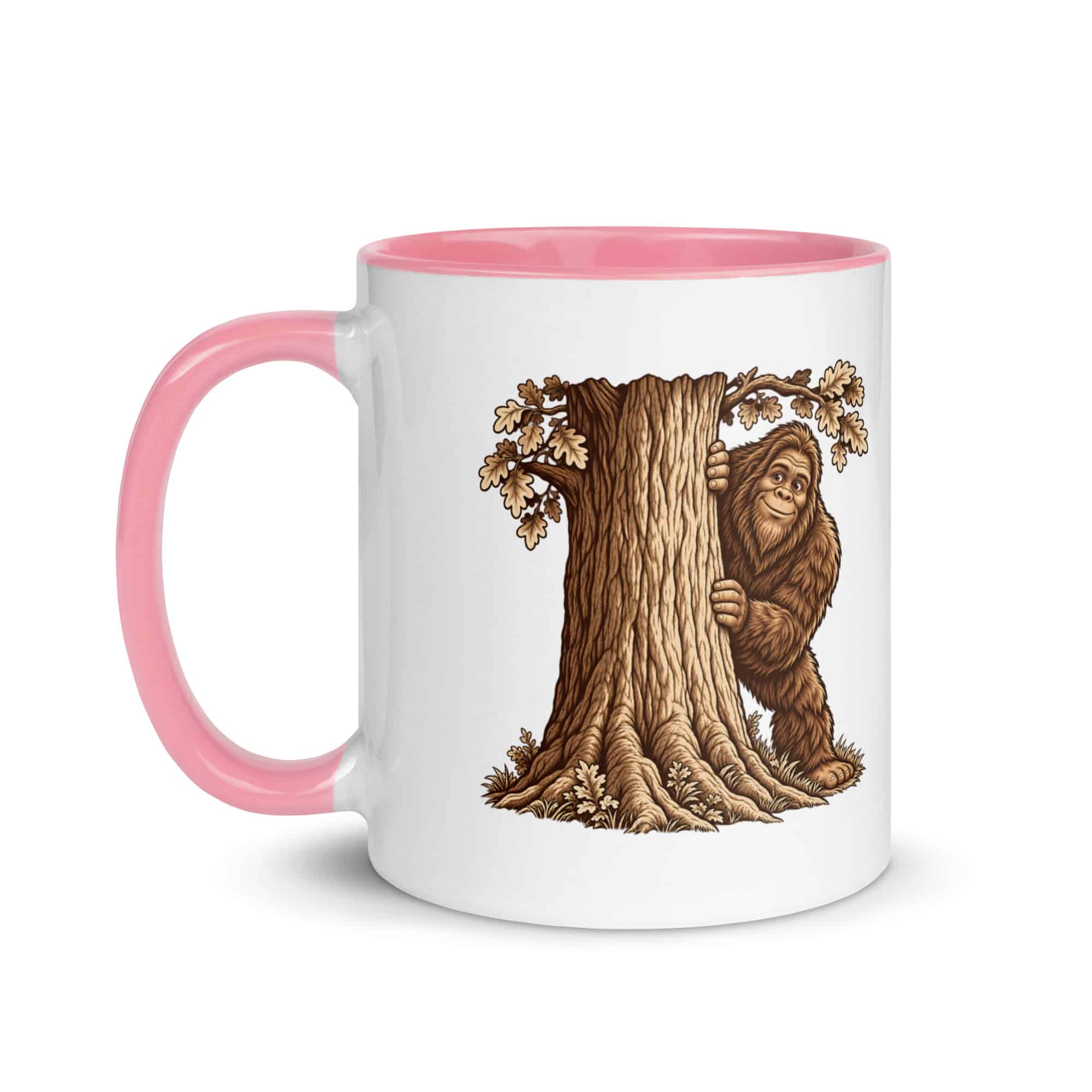 Hide and Seek Bigfoot Color Inside Mug