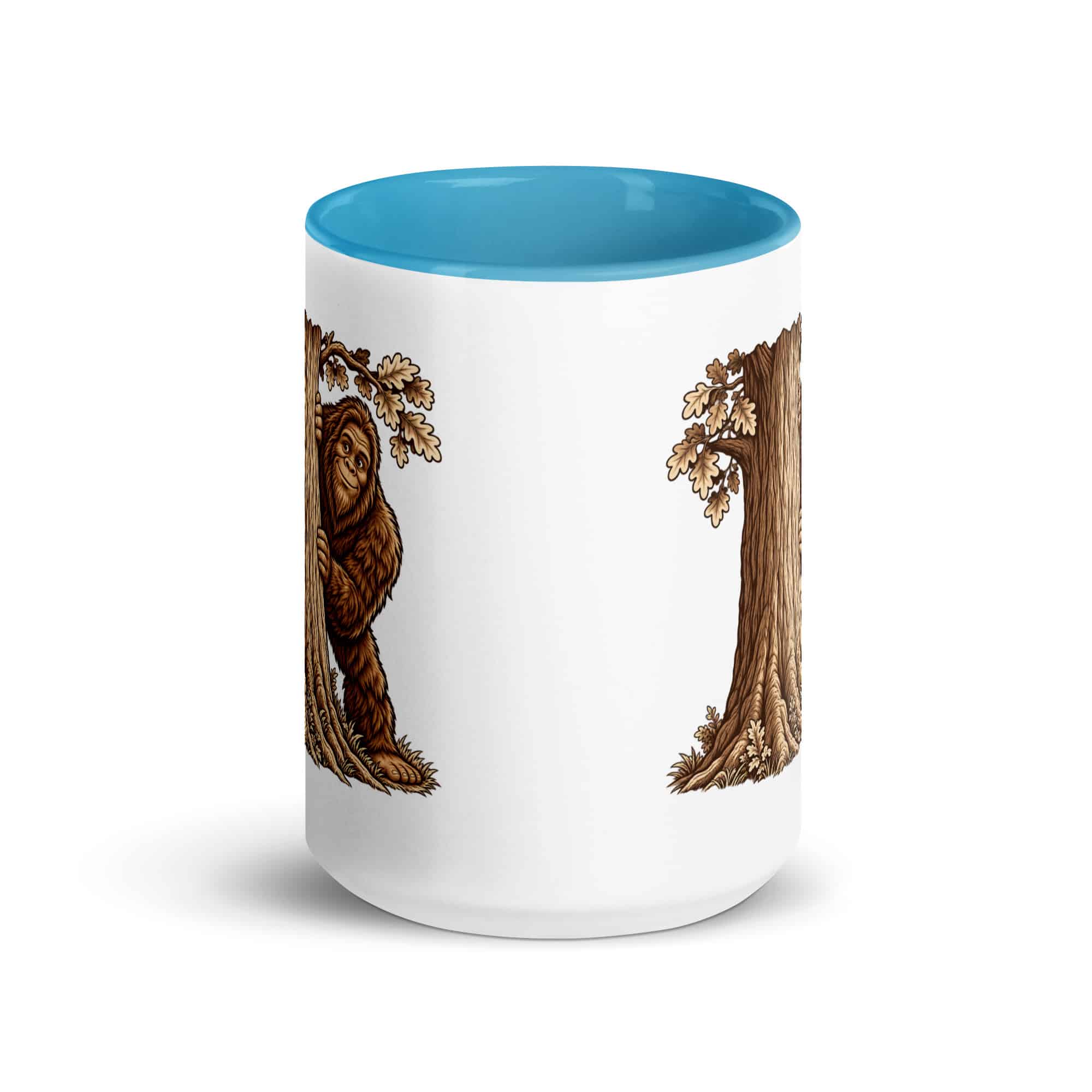 Hide and Seek Bigfoot Color Inside Mug