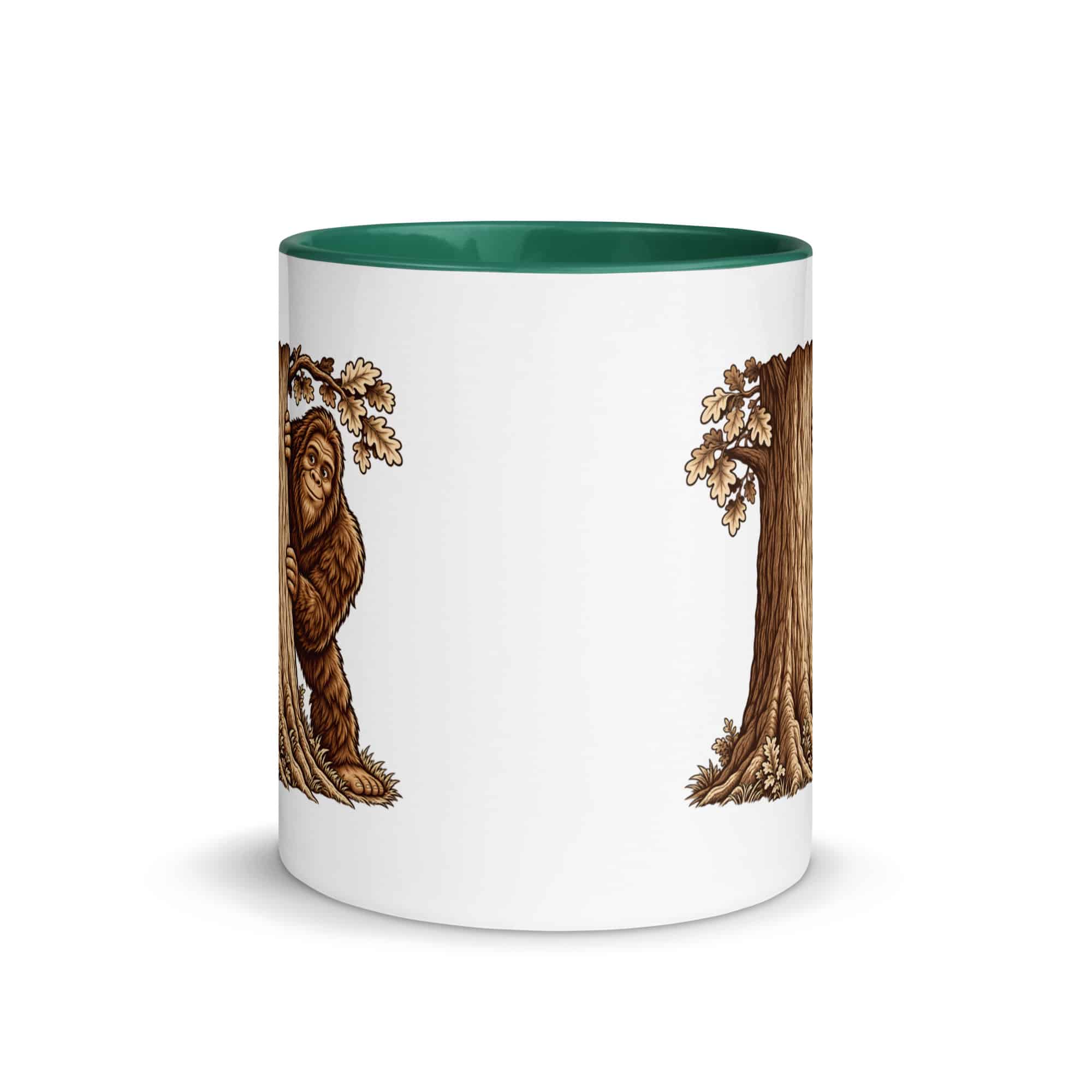 Hide and Seek Bigfoot Color Inside Mug
