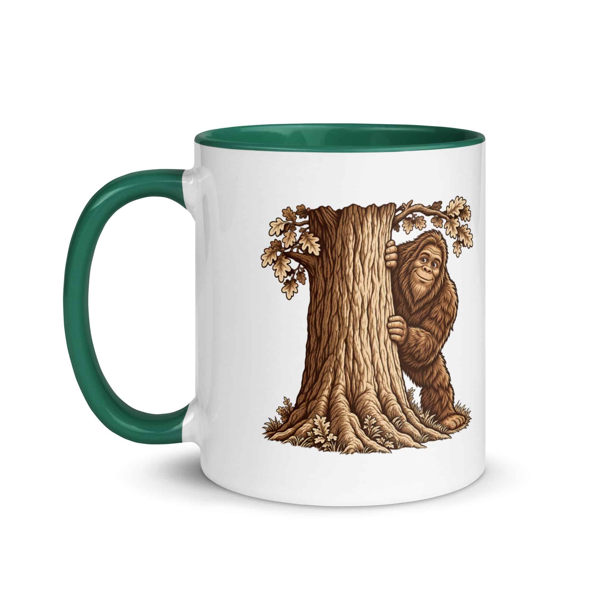 Hide and Seek Bigfoot Color Inside Mug