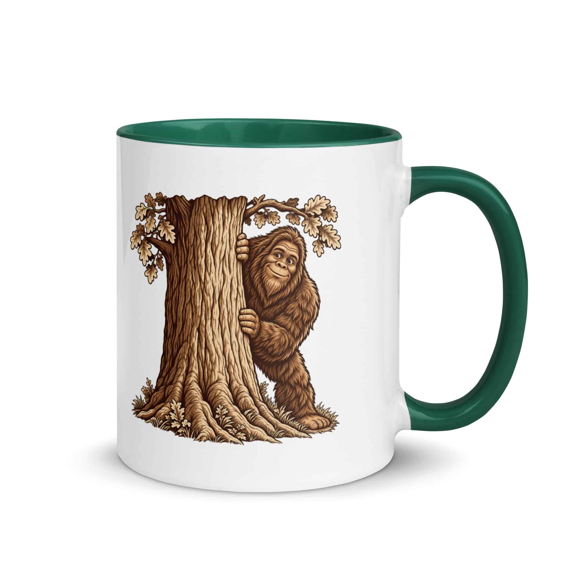Hide and Seek Bigfoot Color Inside Mug