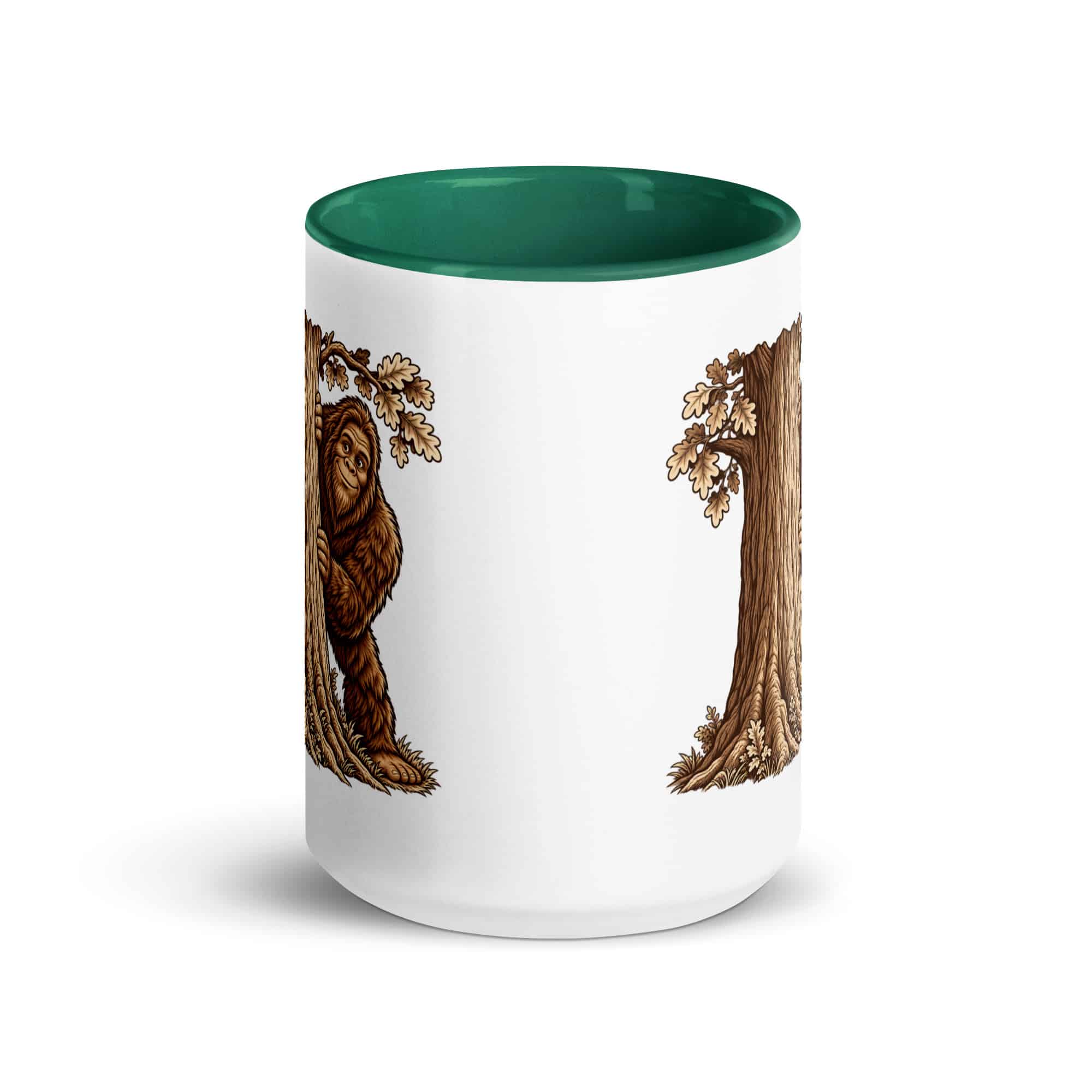 Hide and Seek Bigfoot Color Inside Mug