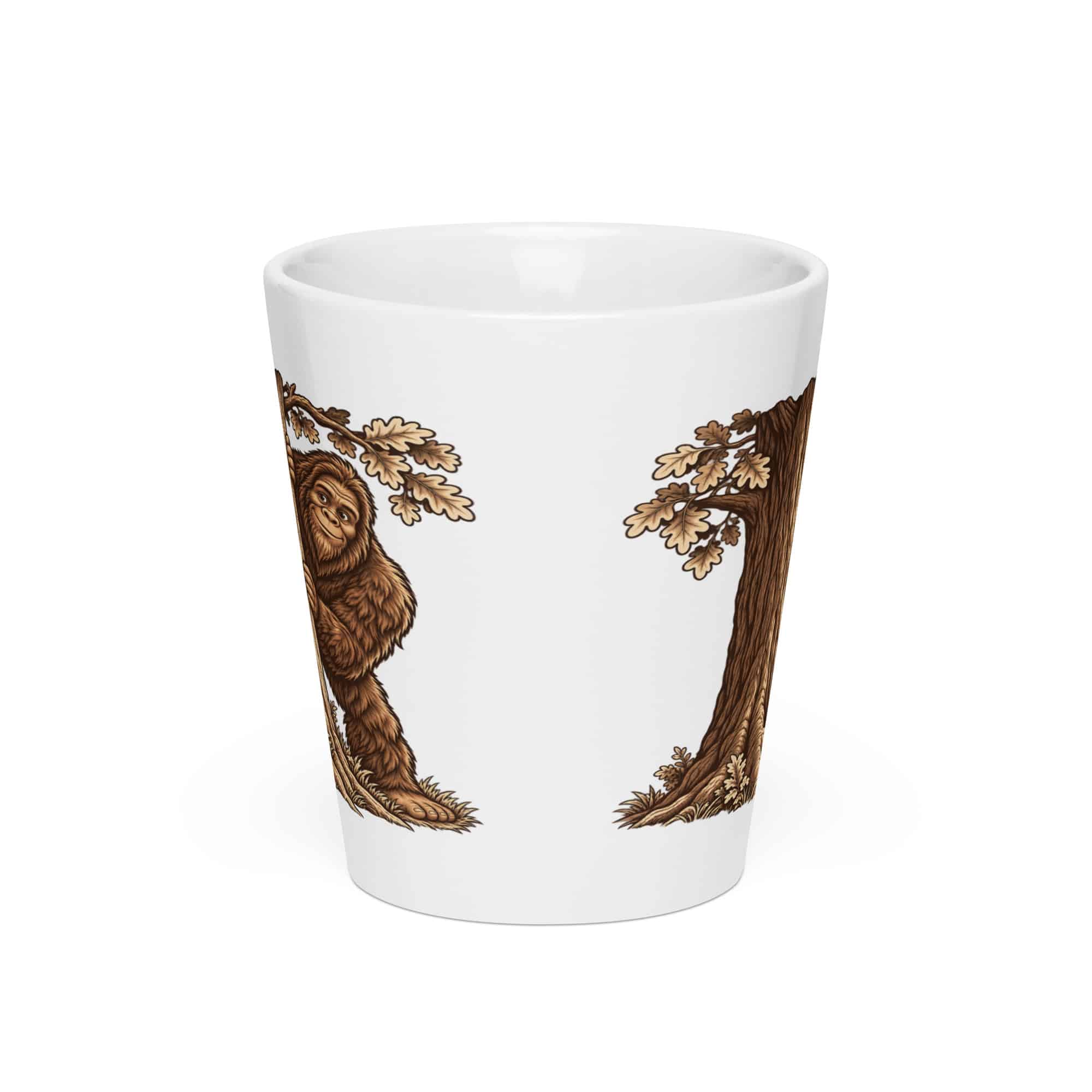 Bigfoot Hide and Seek Latte Mug