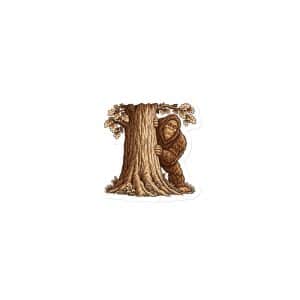 20 Bigfoot Hide Seek Die-Cut Magnet - 3″×3″ - Main