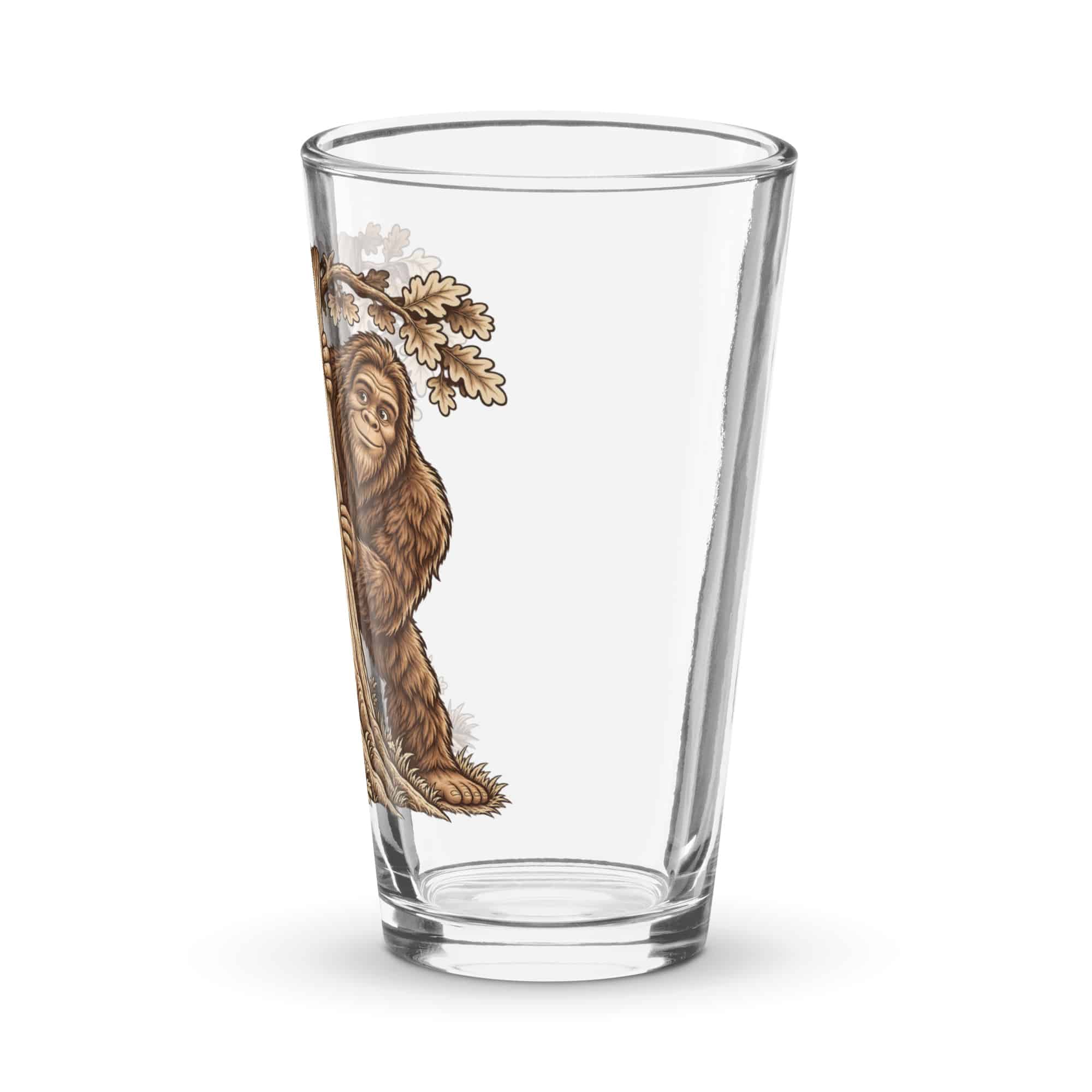 Hide and Seek Bigfoot Pint Glass