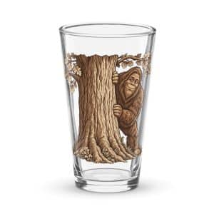 20 Bigfoot Hide Seek Pint Glass - 16 oz - Main