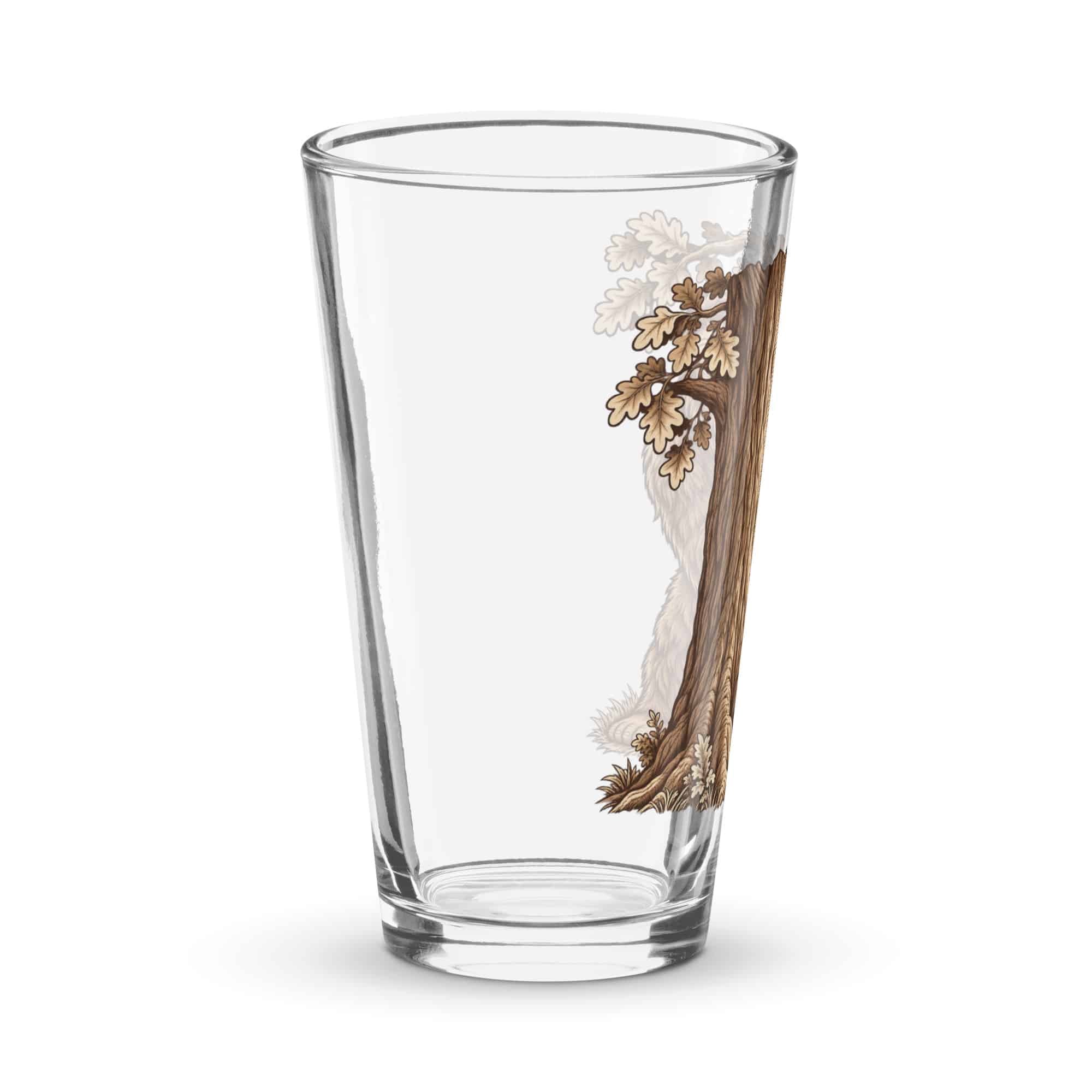 Hide and Seek Bigfoot Pint Glass