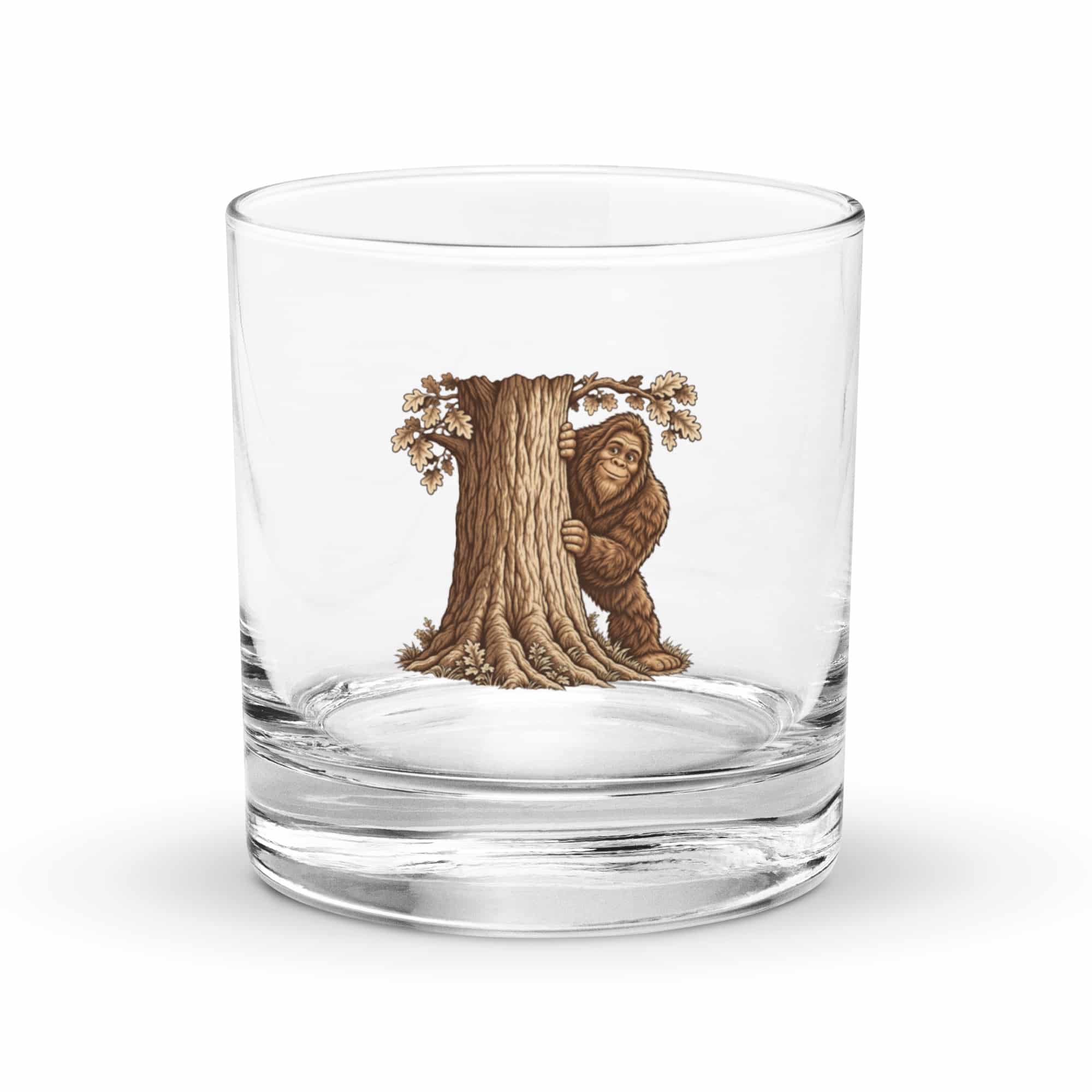 Hide and Seek Bigfoot Rocks Glass
