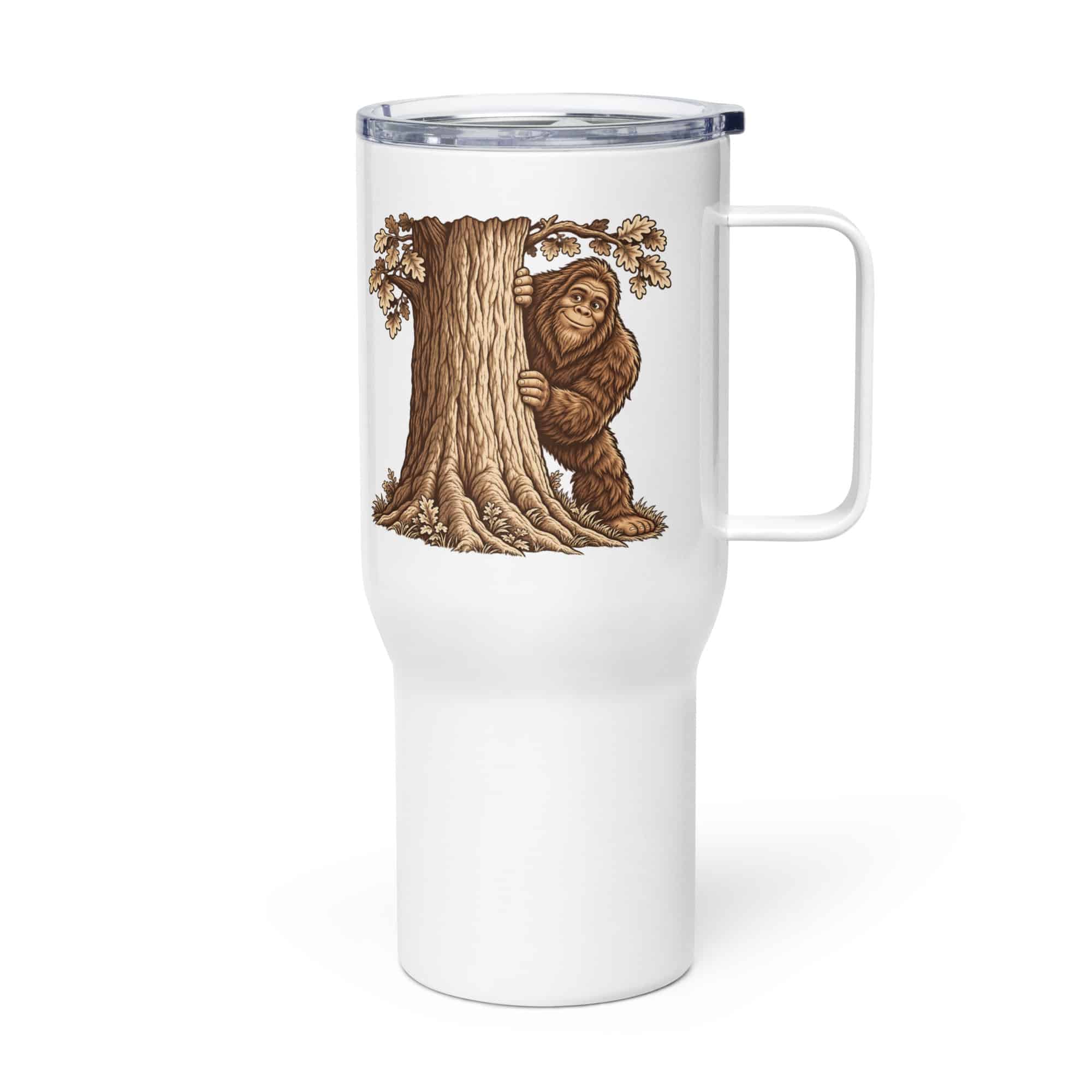 Bigfoot Hide and Seek Travel Mug