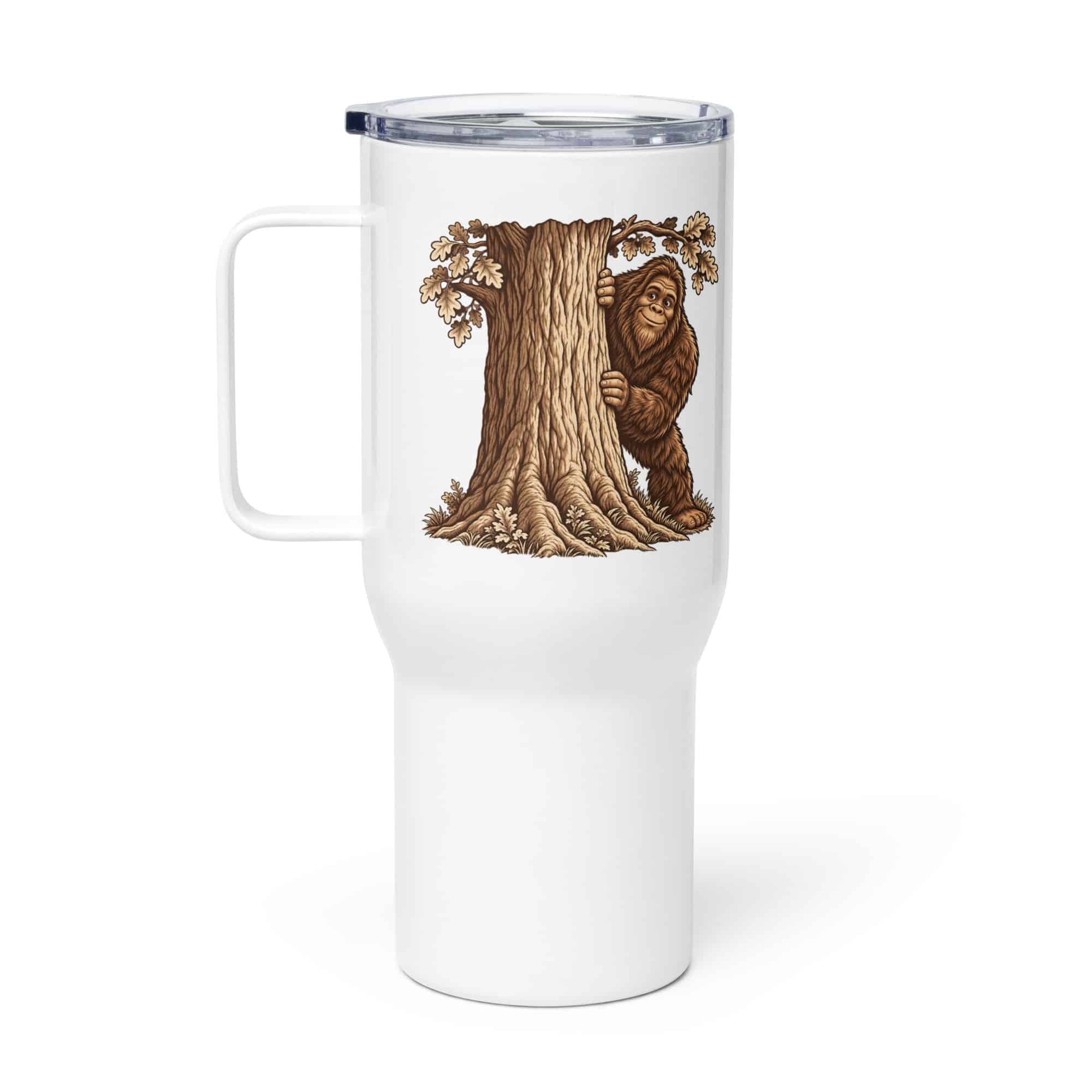 Bigfoot Hide and Seek Travel Mug