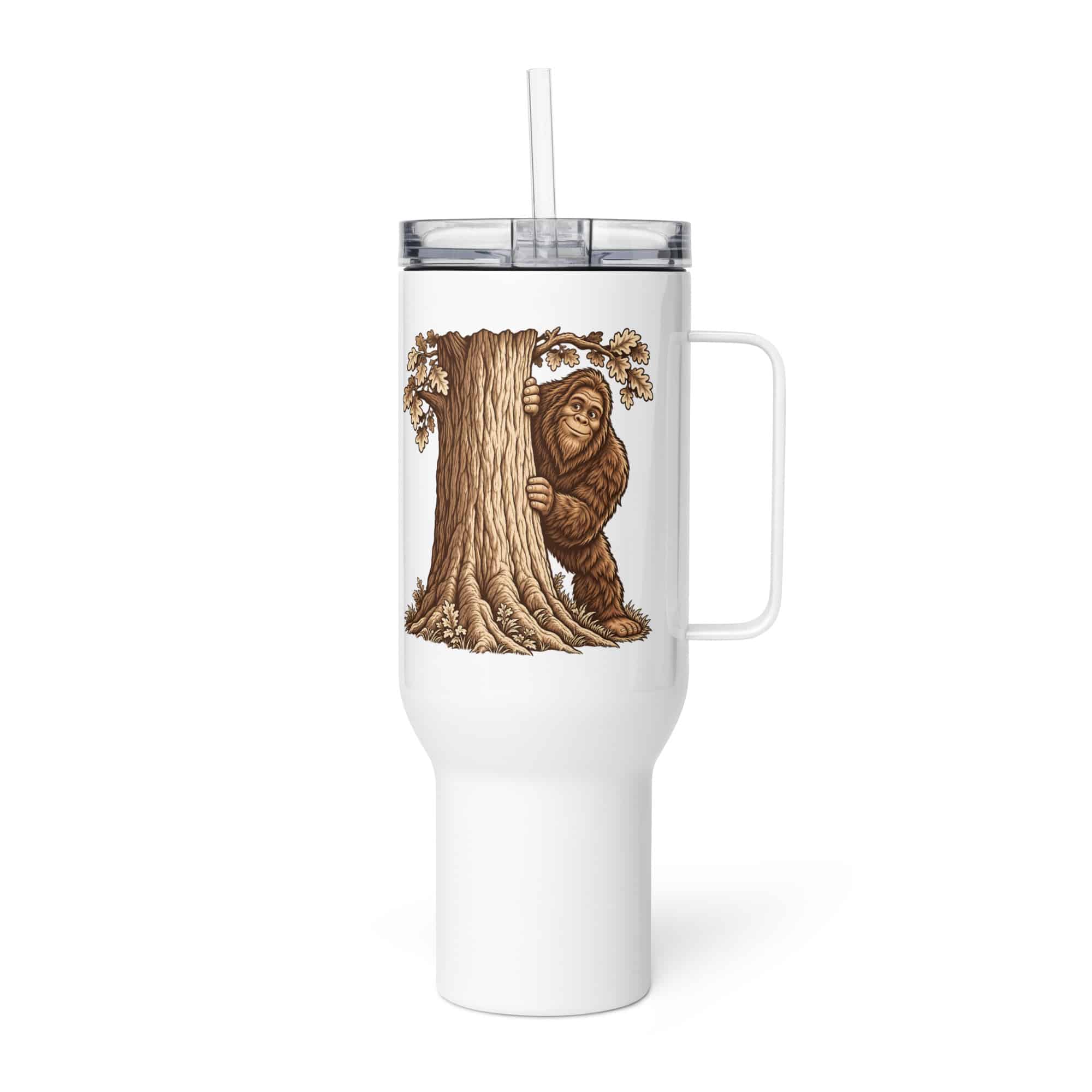 Bigfoot Hide and Seek Travel Mug