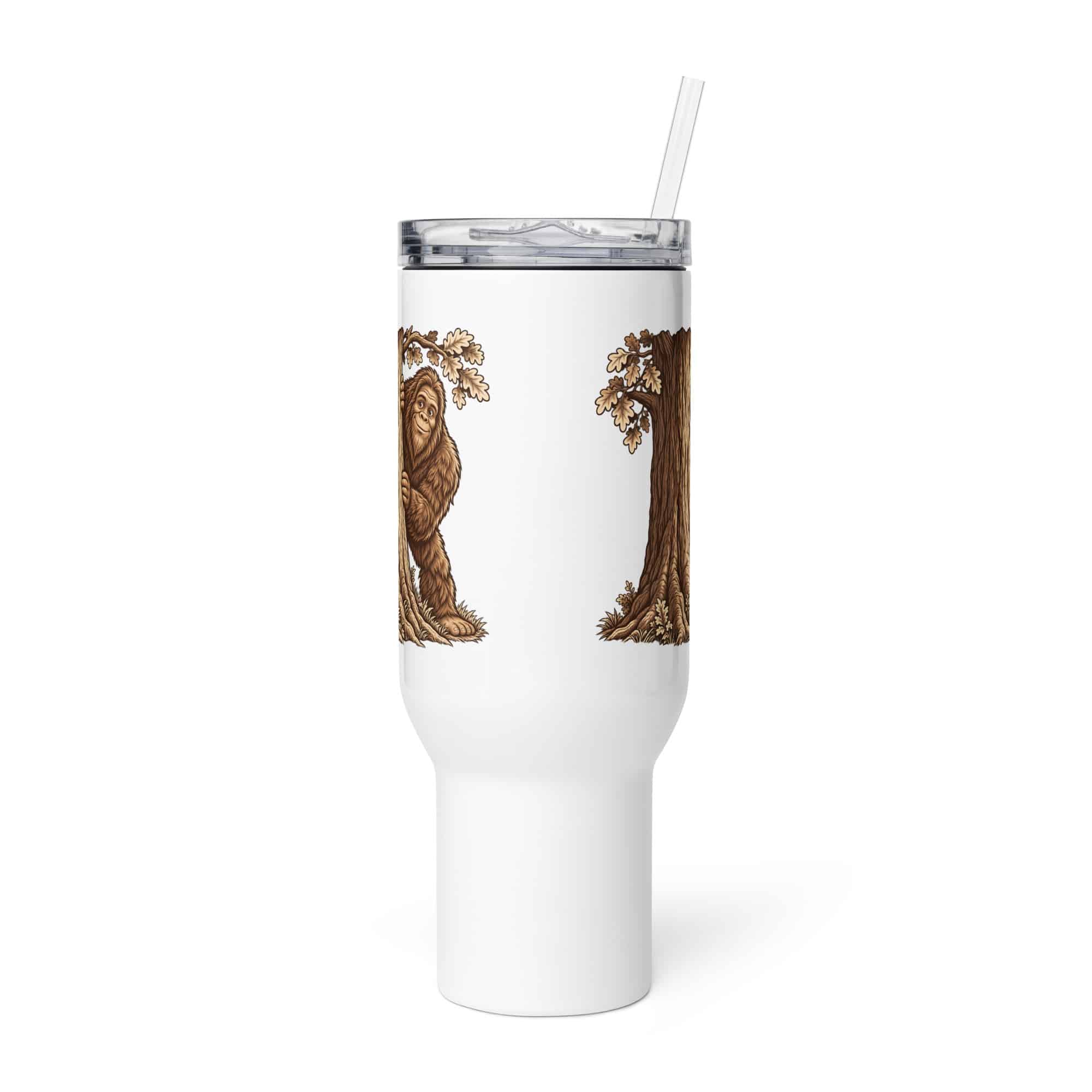 Bigfoot Hide and Seek Travel Mug