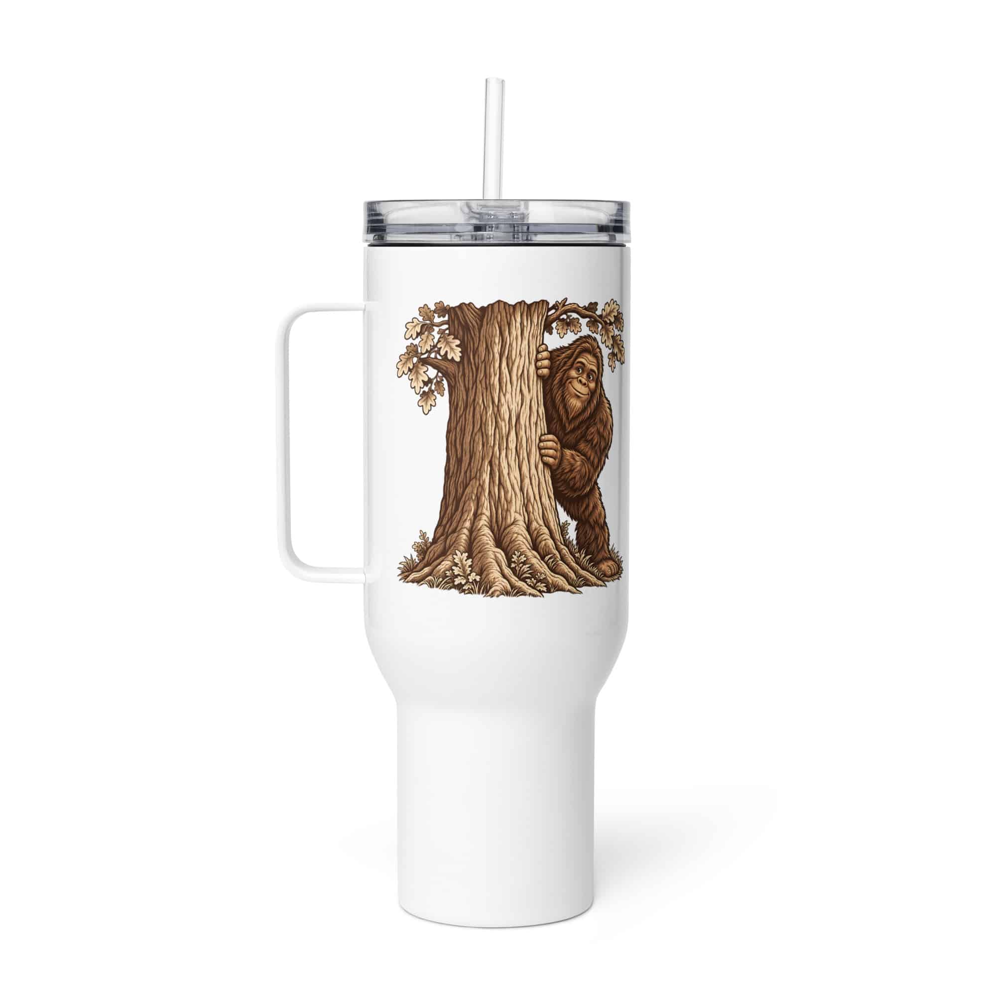 Bigfoot Hide and Seek Travel Mug