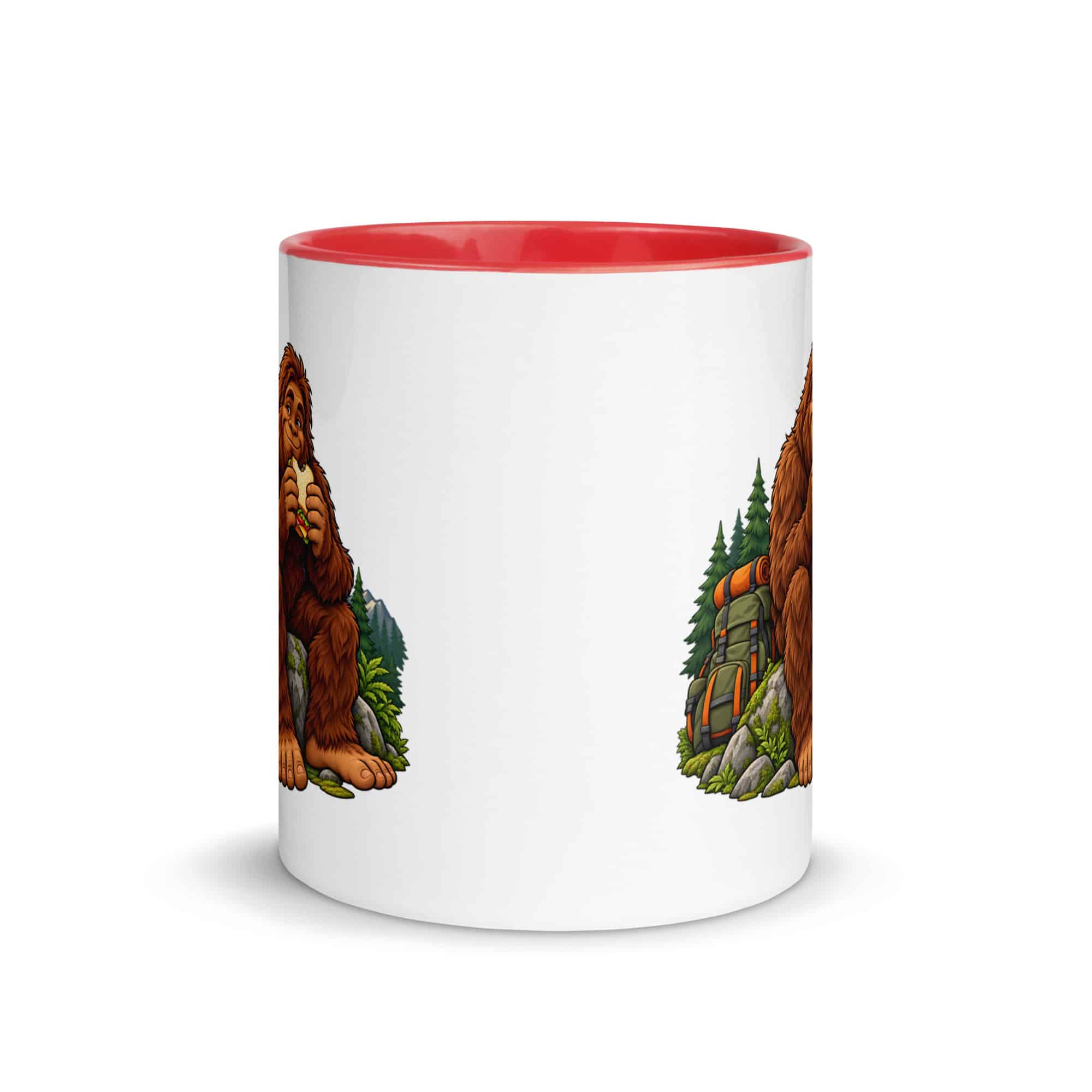 Snack Break Bigfoot Color Inside Mug
