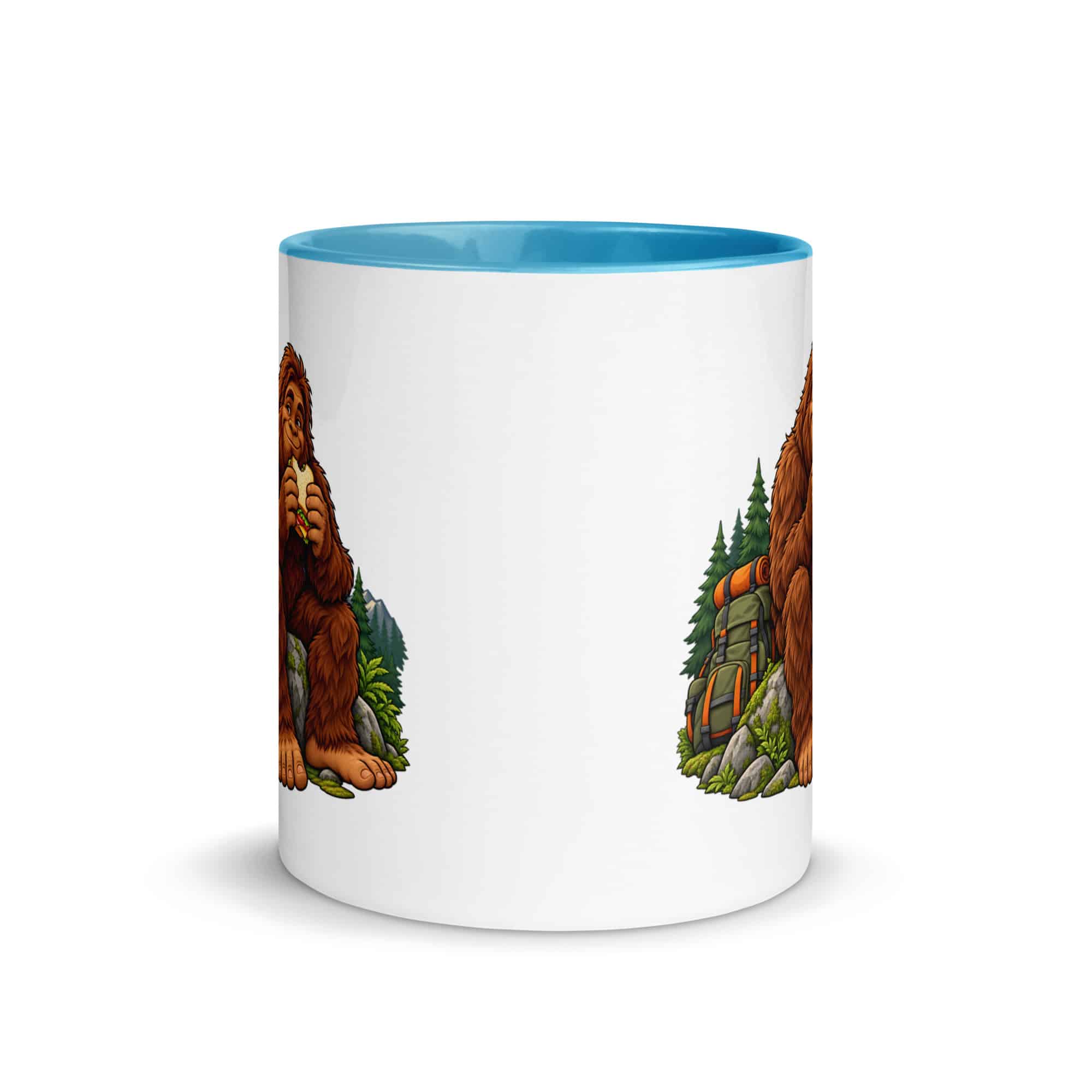 Snack Break Bigfoot Color Inside Mug