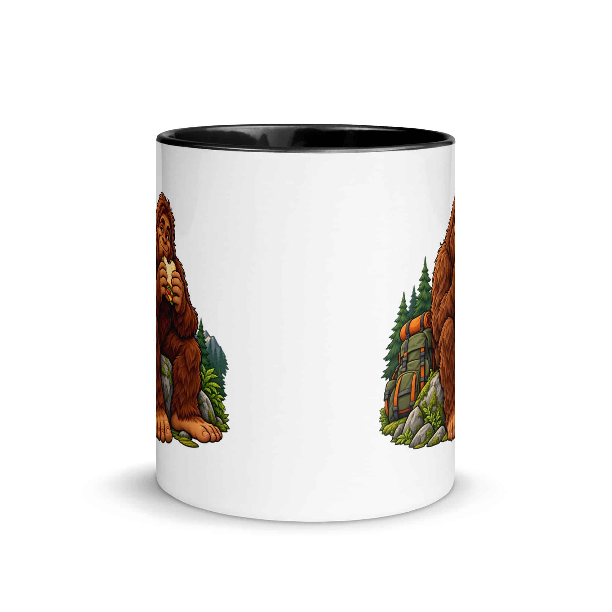 Snack Break Bigfoot Color Inside Mug