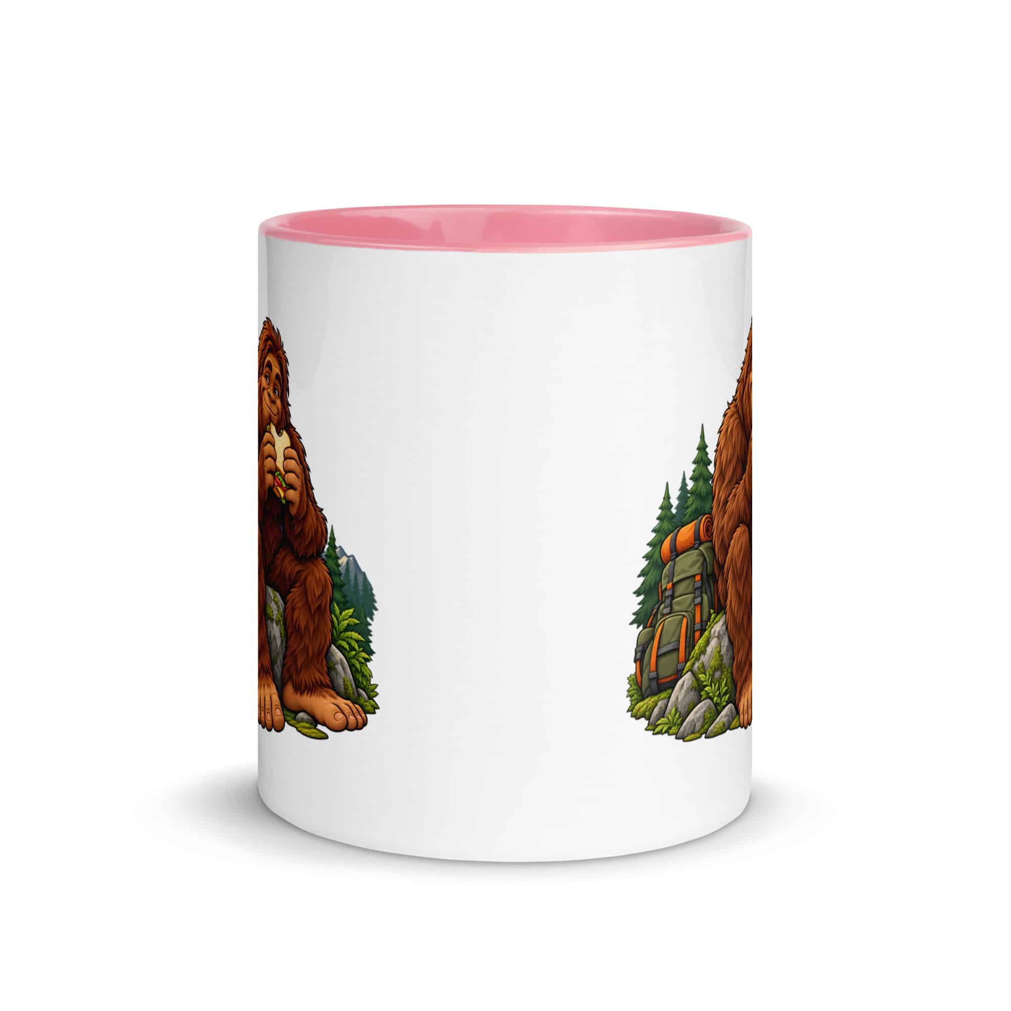 Snack Break Bigfoot Color Inside Mug