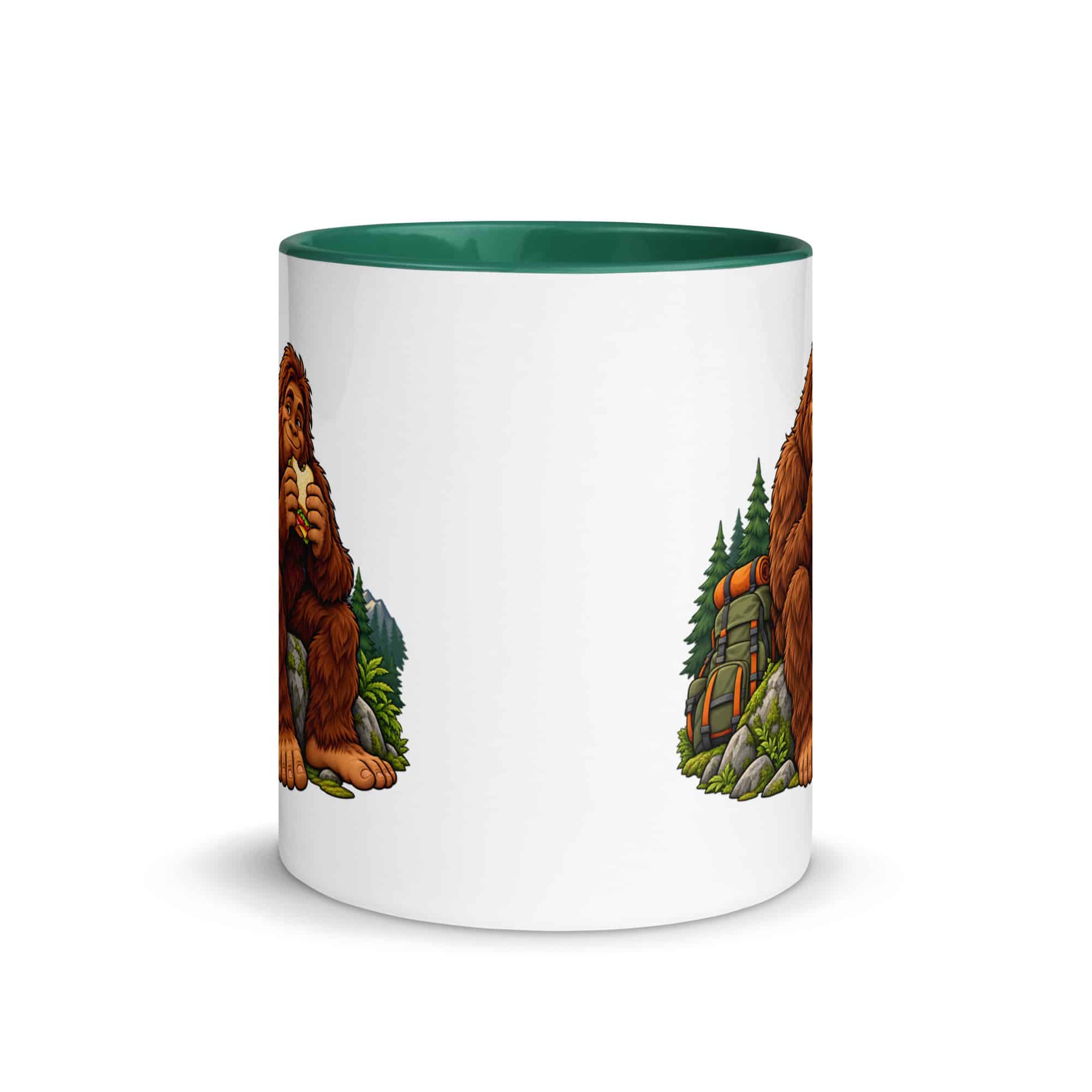 Snack Break Bigfoot Color Inside Mug