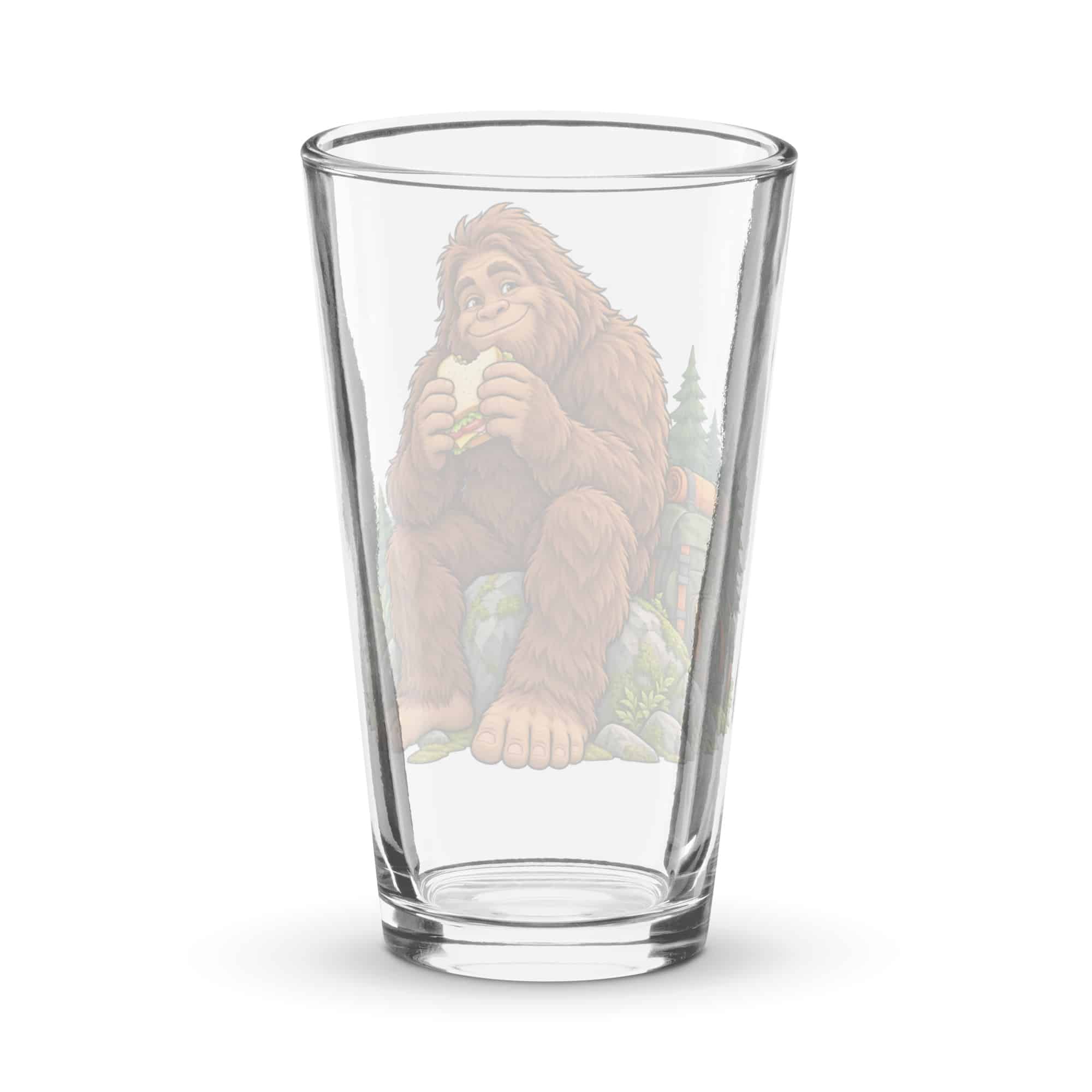 Snack Break Bigfoot Pint Glass