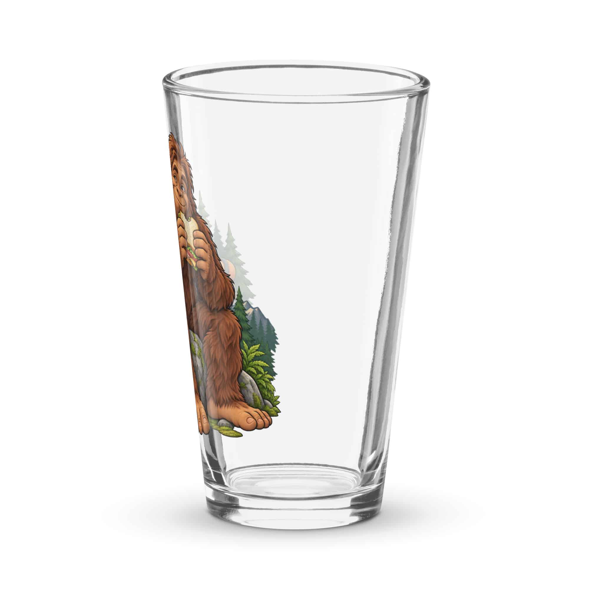 Snack Break Bigfoot Pint Glass