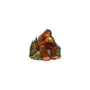 21 Bigfoot Snack Break Vinyl Sticker - 3x3 - Main