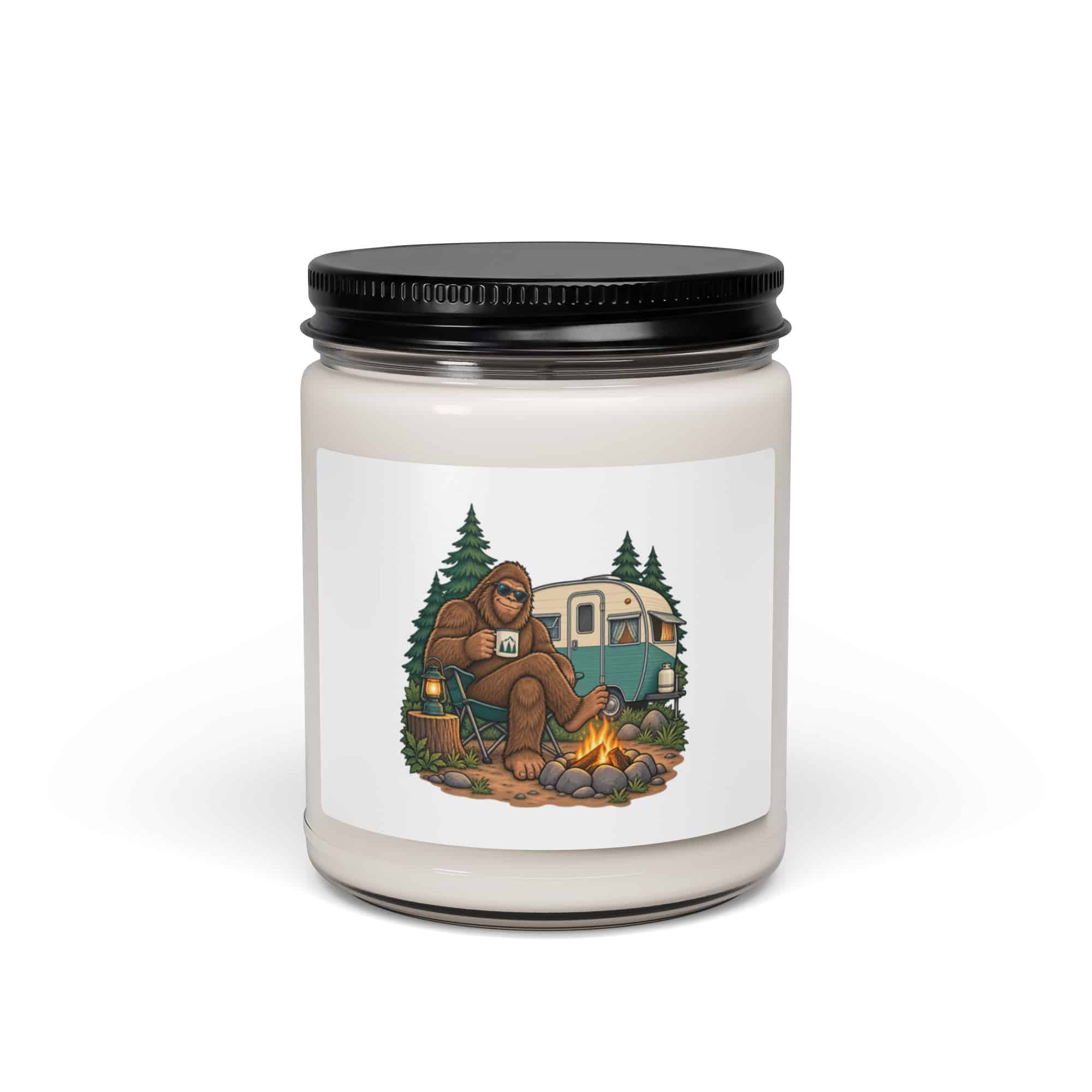 Road Trip Bigfoot Candle