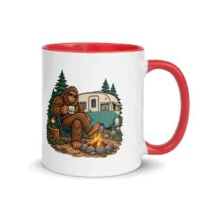 22 Bigfoot Road Trip Color Inside Coffee Mug - 11 oz - Main