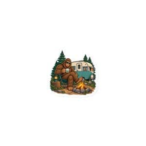 22 Bigfoot Road Trip Die-Cut Magnet - 3″×3″ - Main