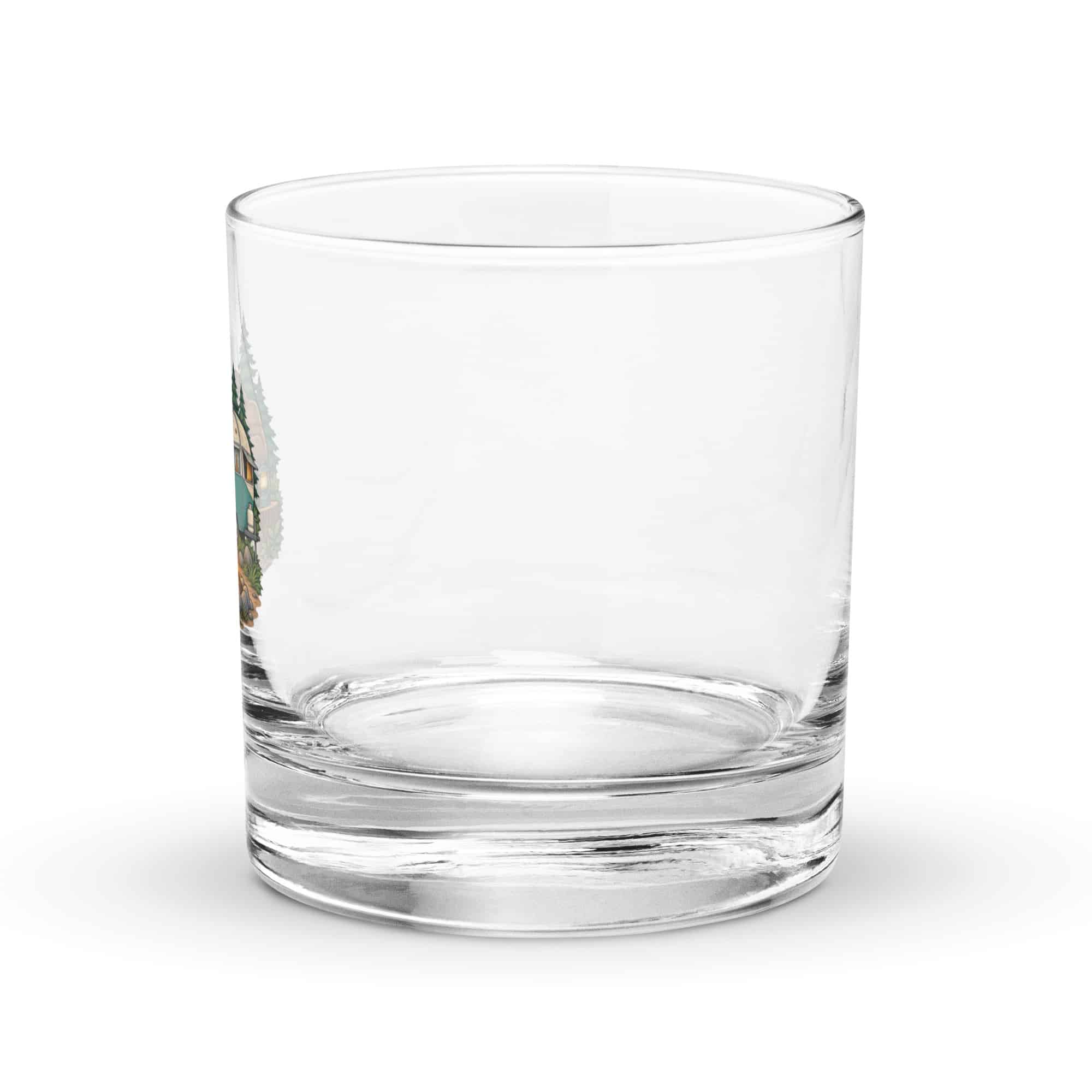 Road Trip Bigfoot Rocks Glass
