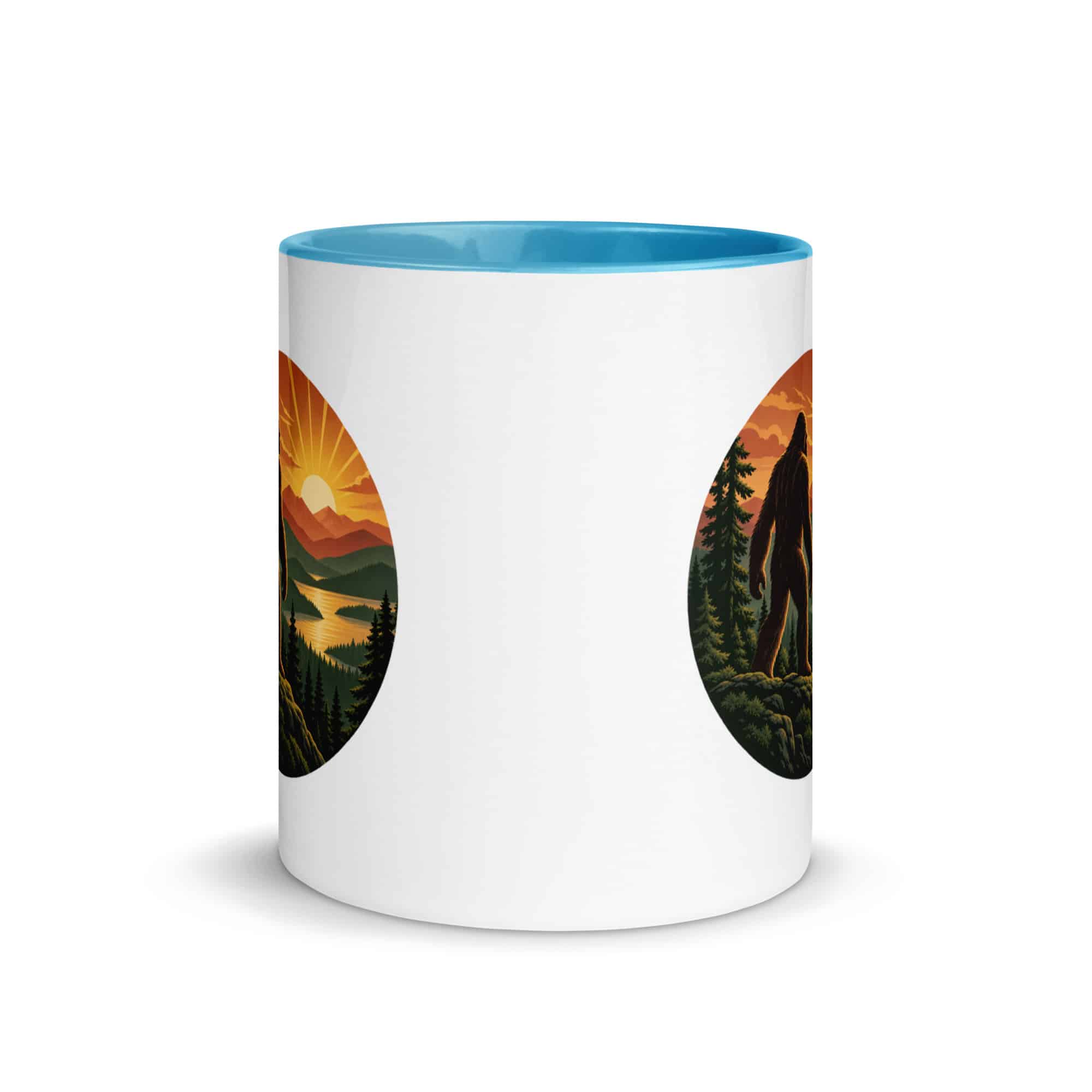 Sunrise Bigfoot Color Inside Mug