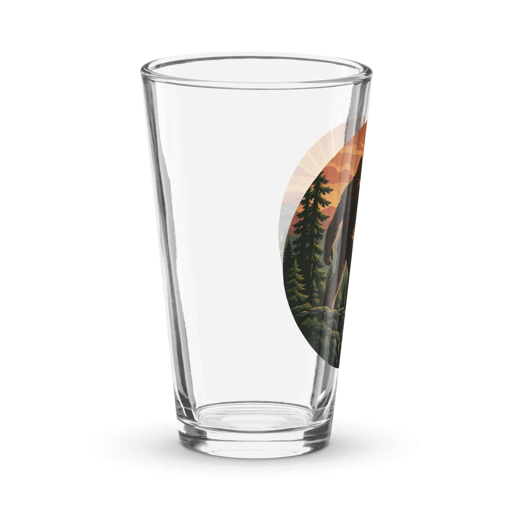 Sunrise Bigfoot Pint Glass