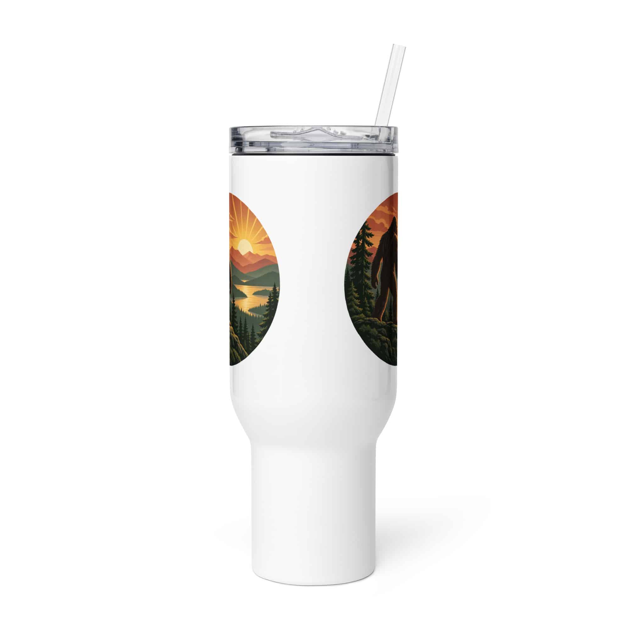 Bigfoot Mountain Sunrise Travel Mug