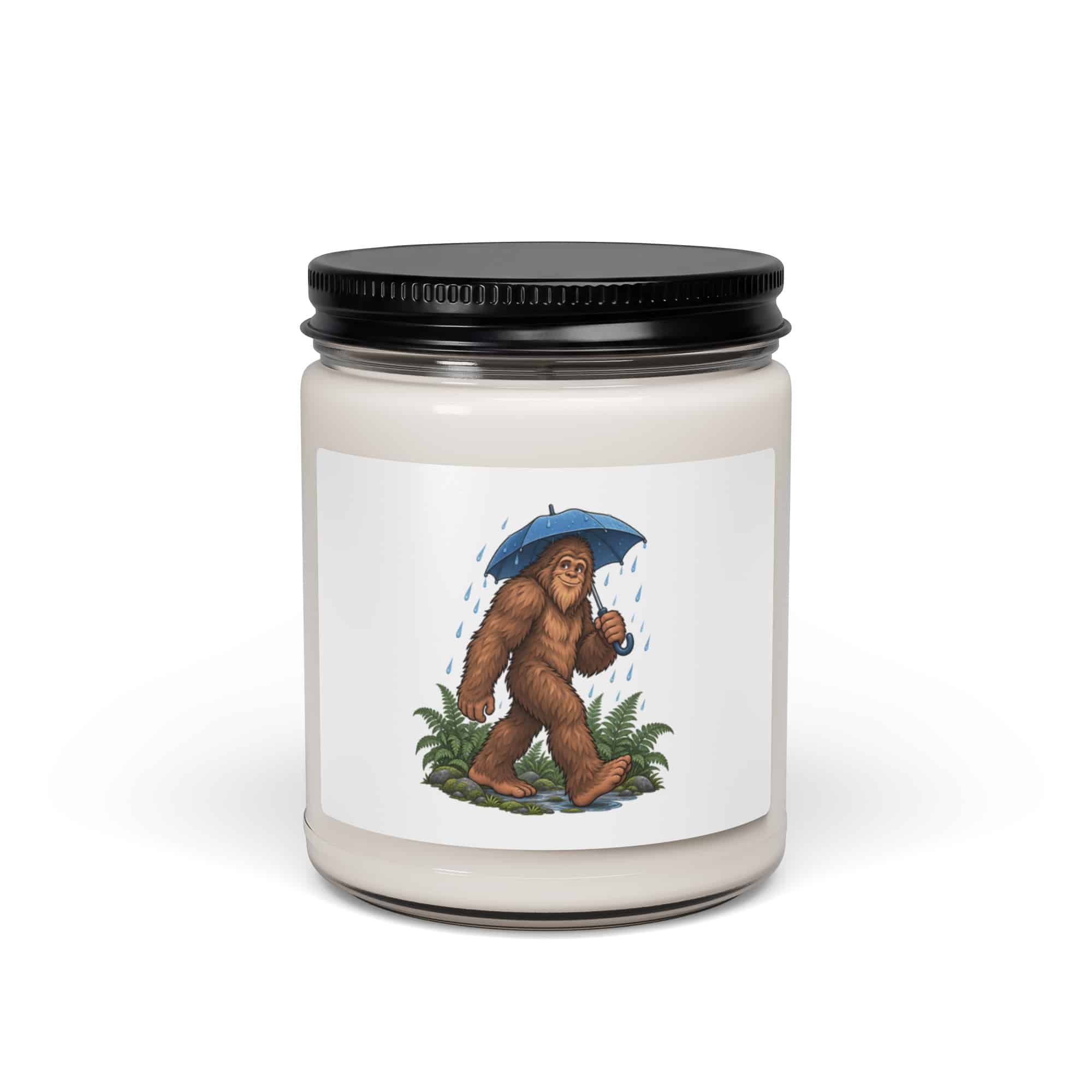 Rainy Trail Bigfoot Candle