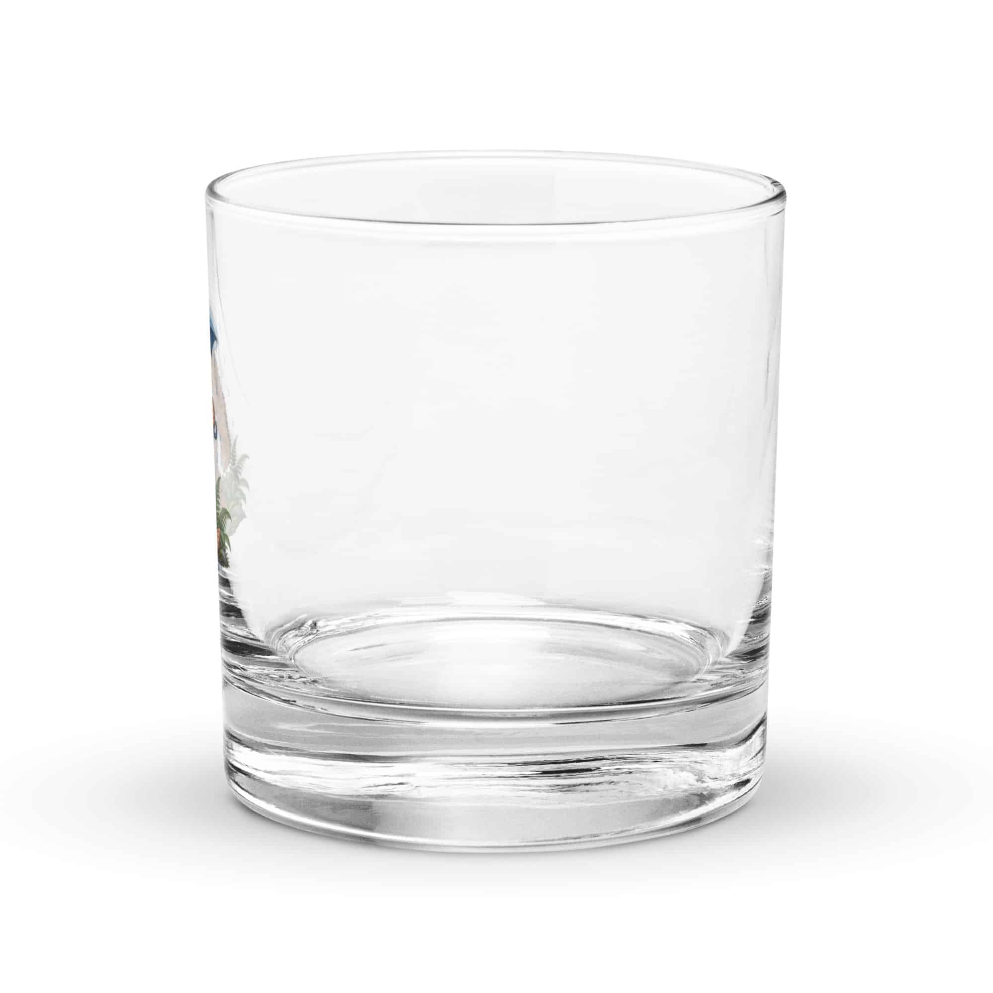 Rainy Trail Bigfoot Rocks Glass
