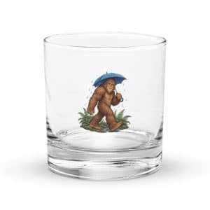 25 Bigfoot Rainy Trail Rocks Glass - 10.5 oz - Main