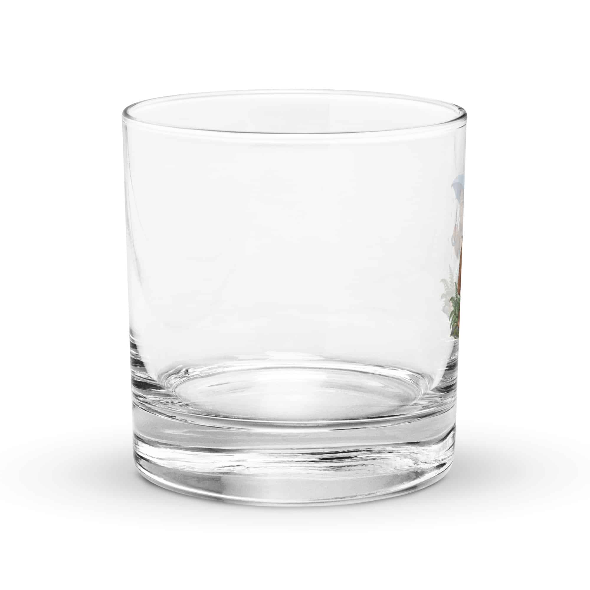 Rainy Trail Bigfoot Rocks Glass