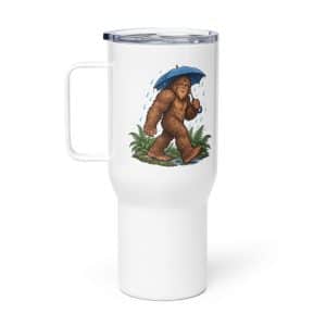 25 Bigfoot Rainy Trail Travel Mug - 25 oz - Main