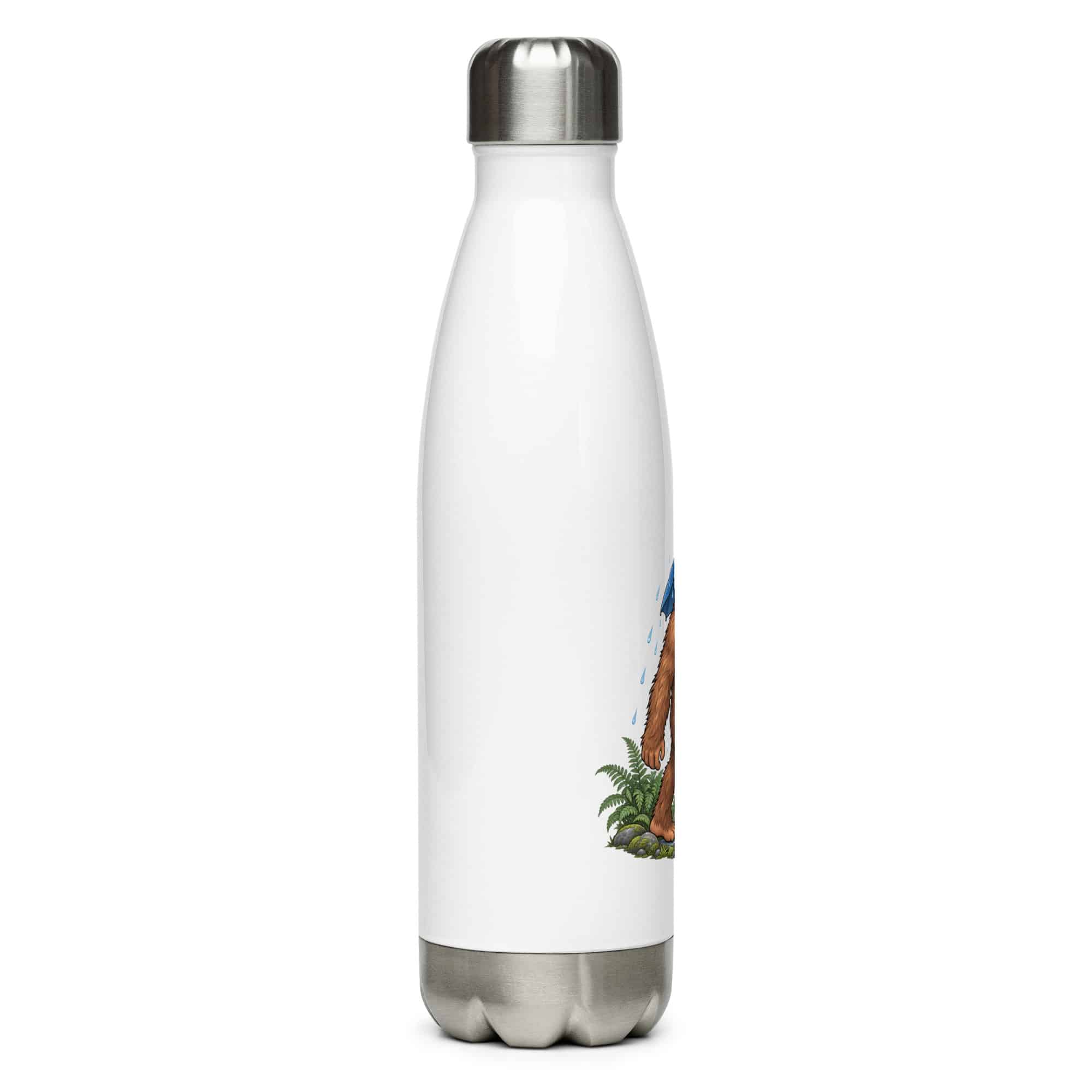 Rainy Trail Bigfoot Water Bottle