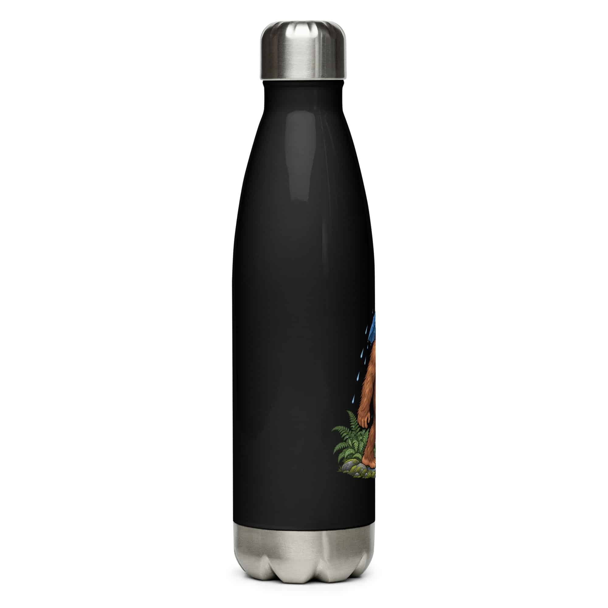 Rainy Trail Bigfoot Water Bottle