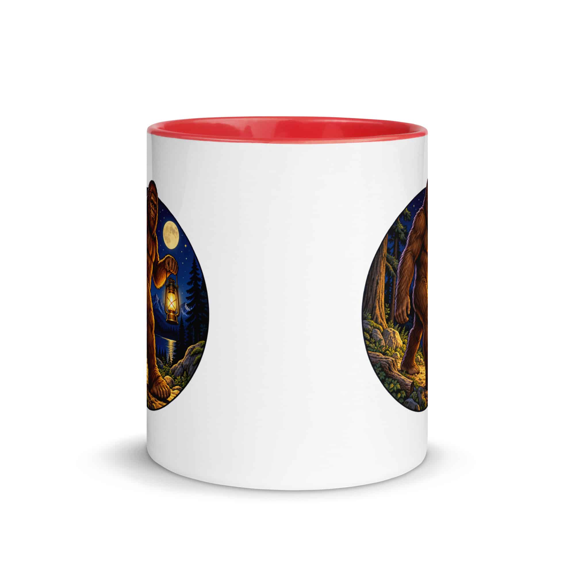 Lantern Bigfoot Color Inside Mug