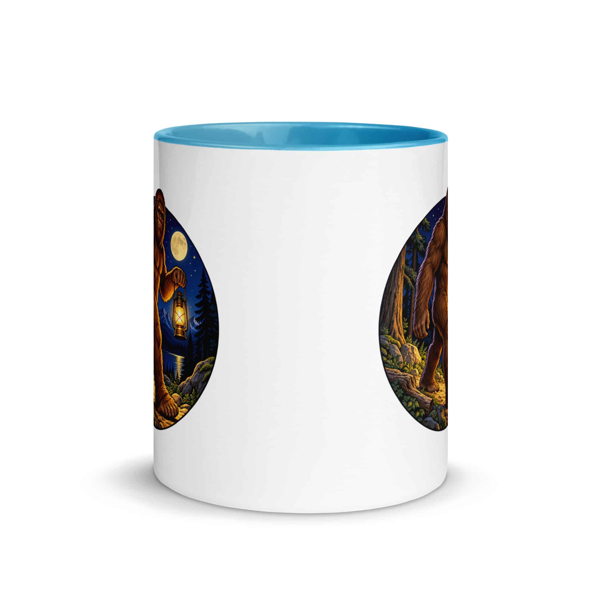 Lantern Bigfoot Color Inside Mug