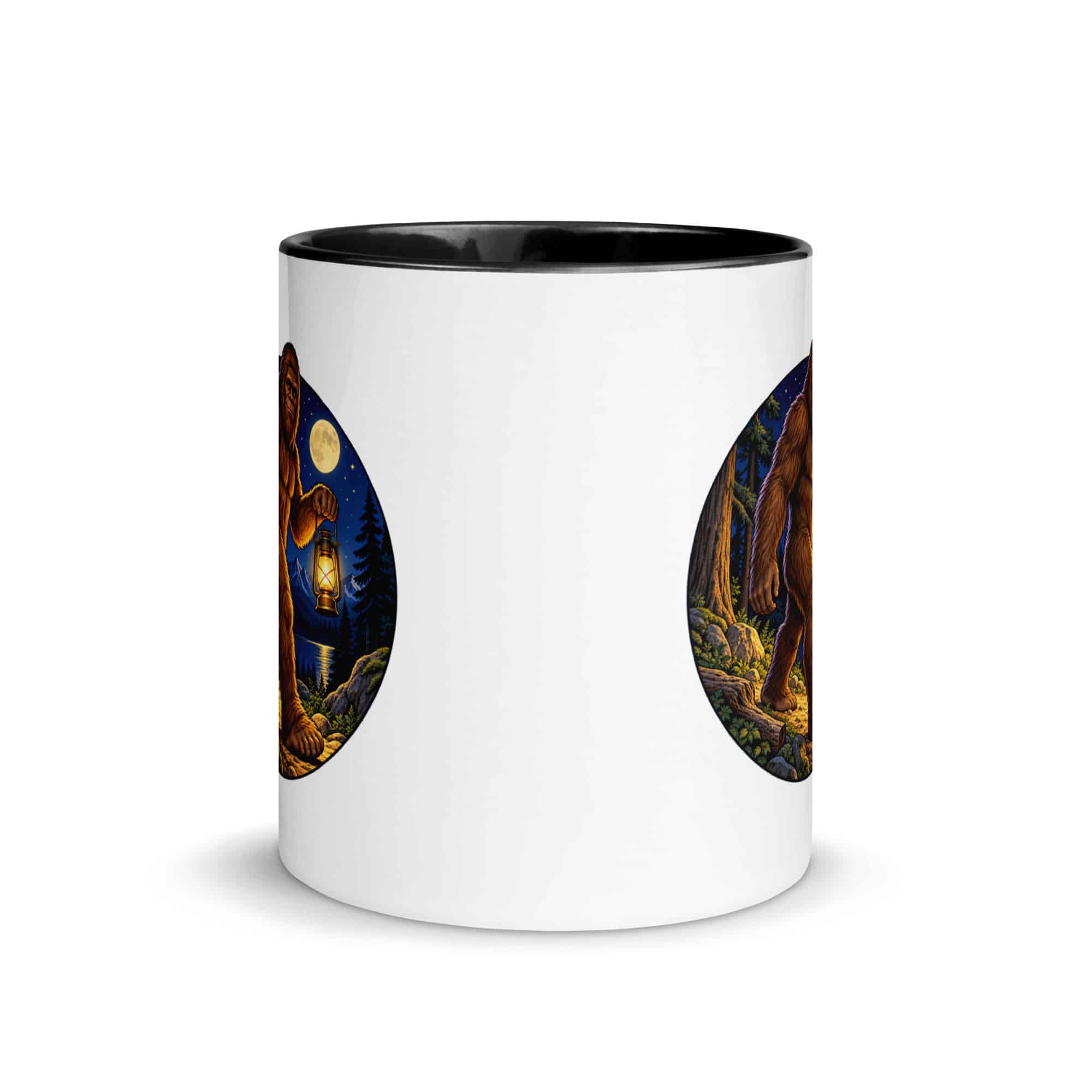 Lantern Bigfoot Color Inside Mug
