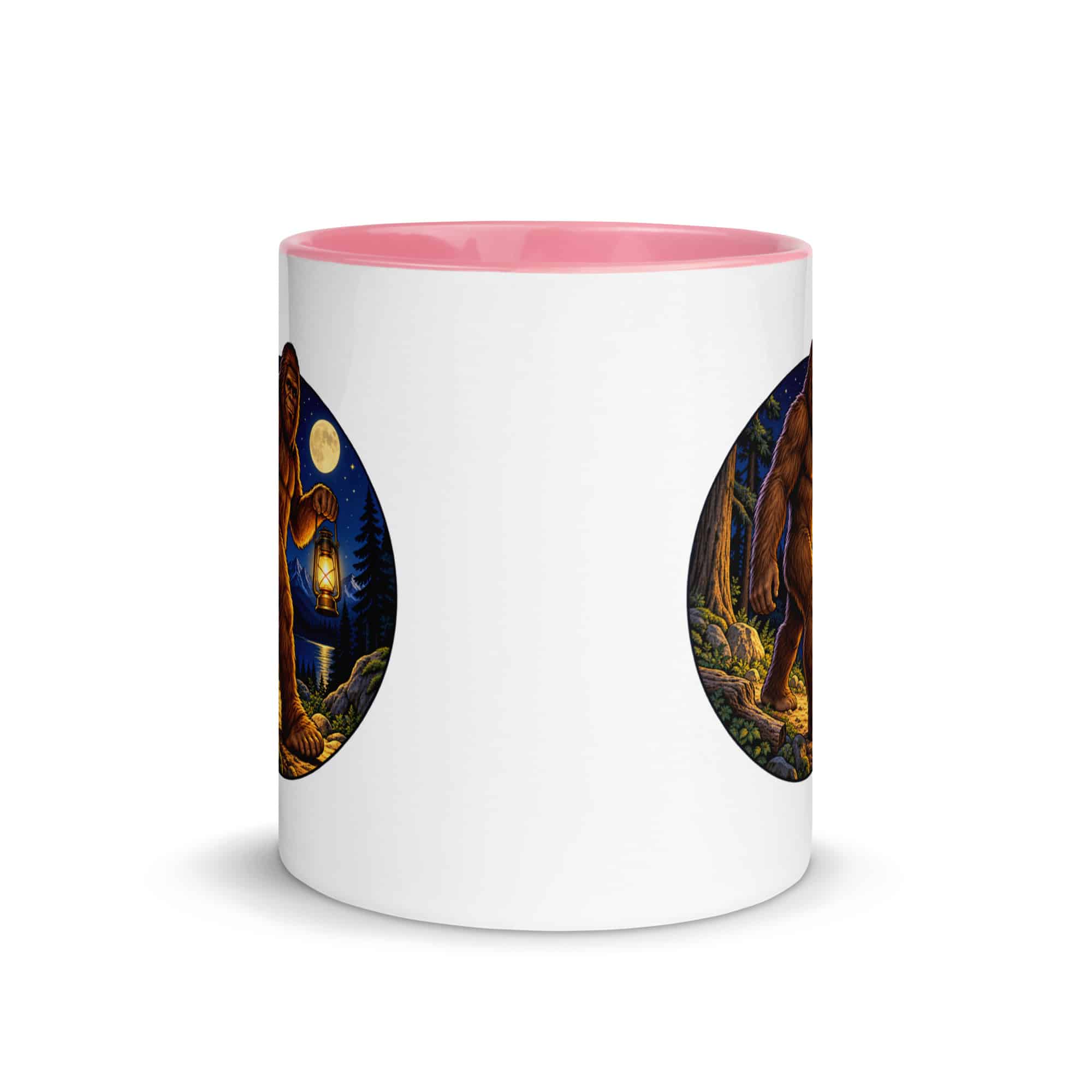 Lantern Bigfoot Color Inside Mug