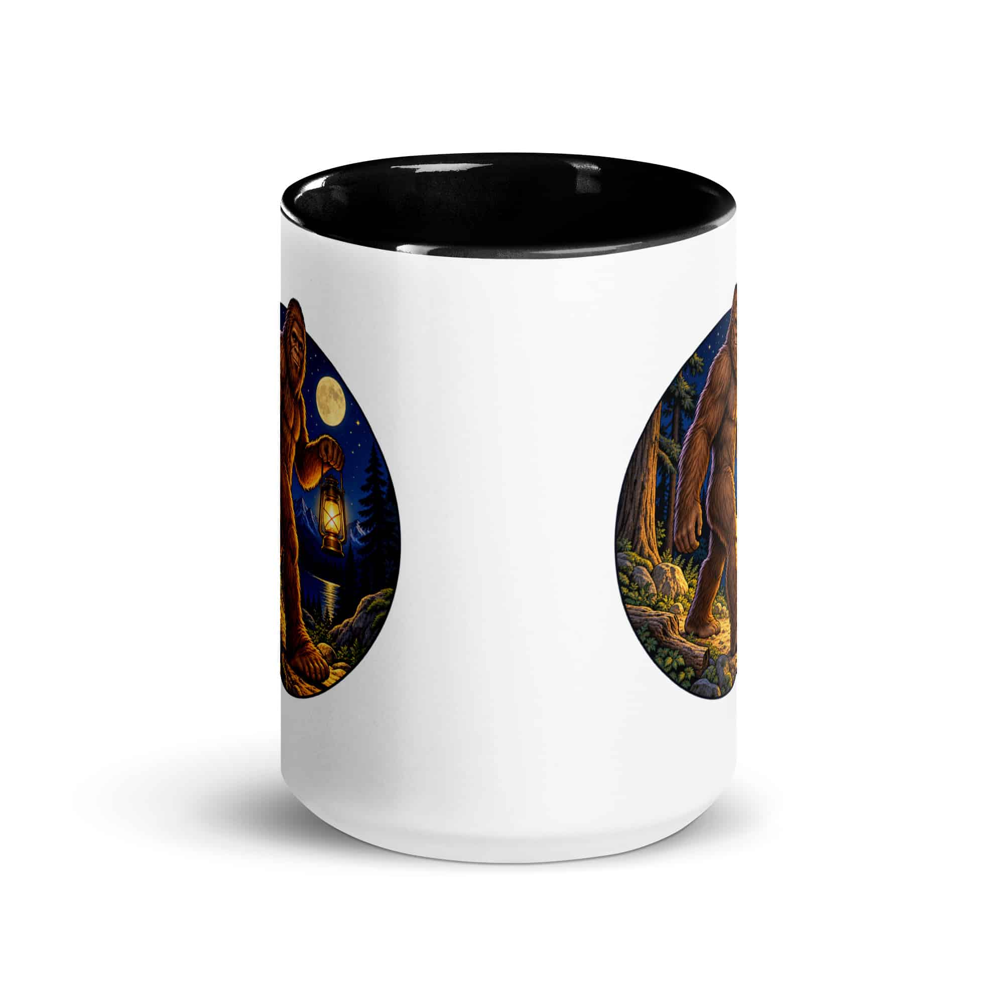Lantern Bigfoot Color Inside Mug