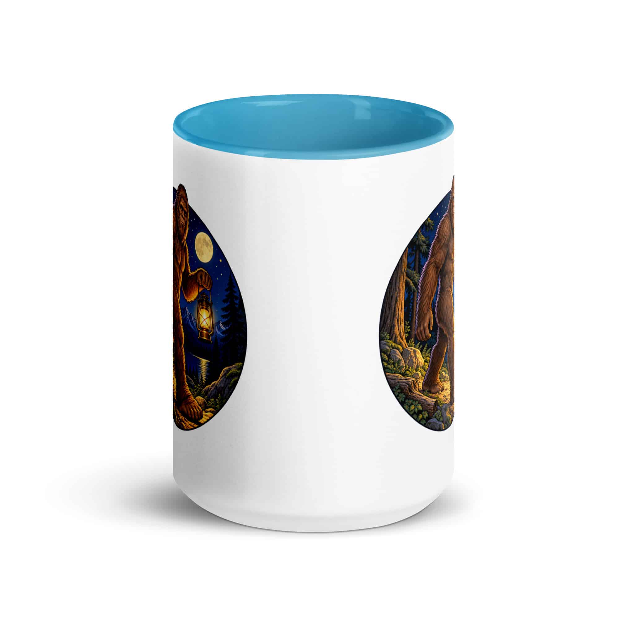 Lantern Bigfoot Color Inside Mug