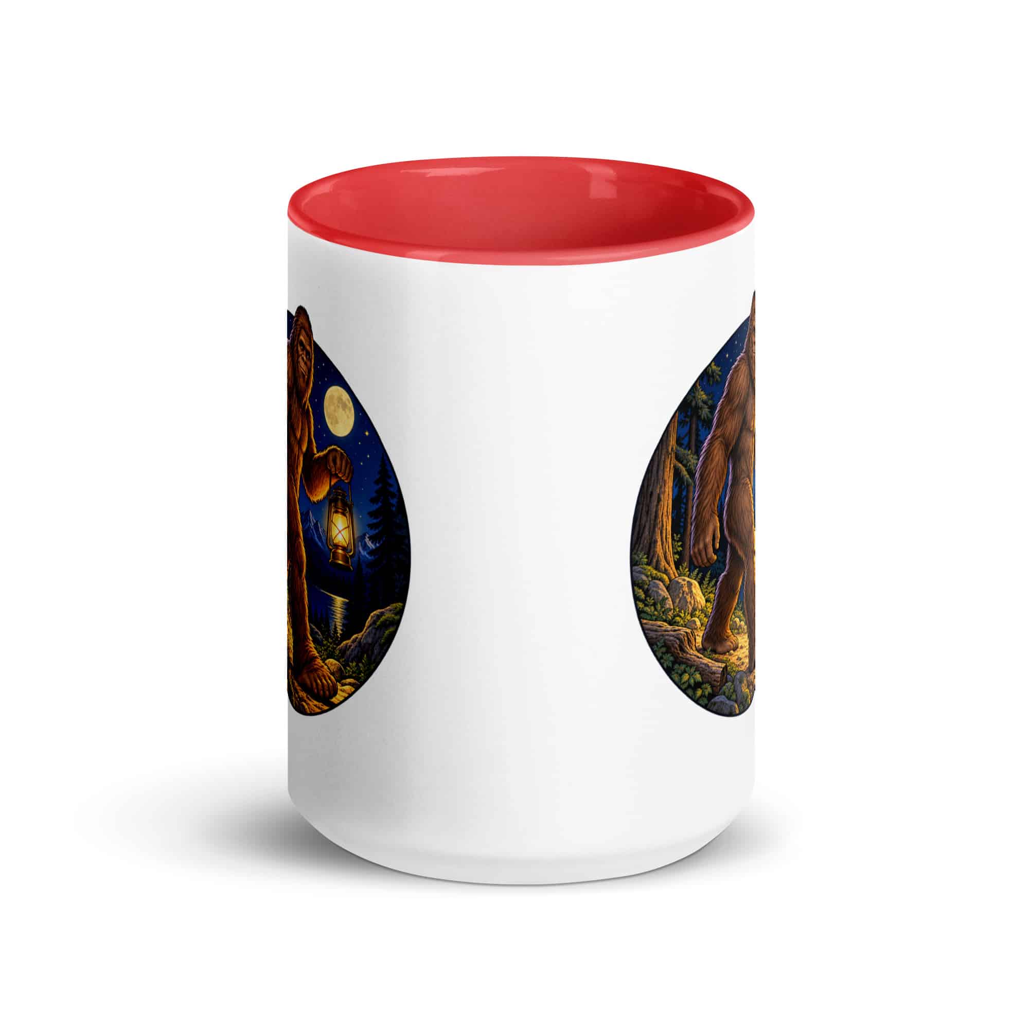 Lantern Bigfoot Color Inside Mug